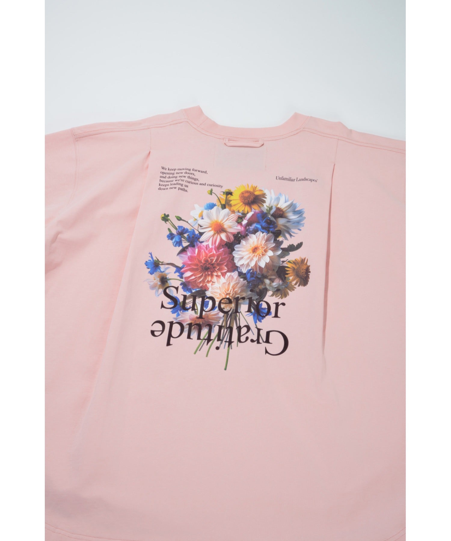 'Flower' L/S T - sage green