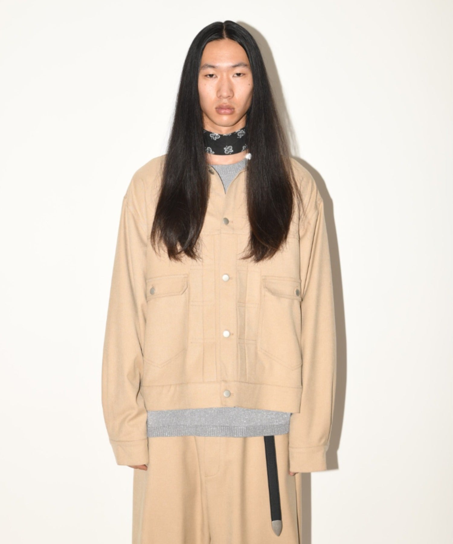 Trucker jacket - oatmeal