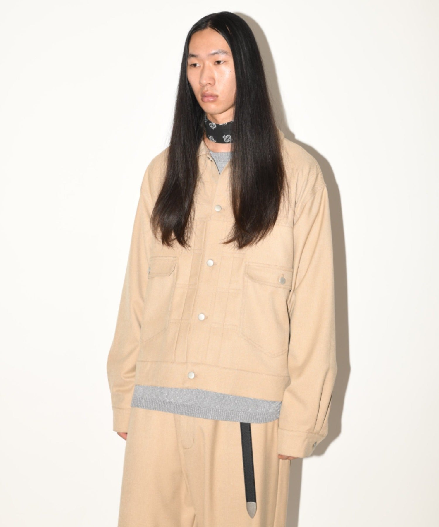Trucker jacket - oatmeal
