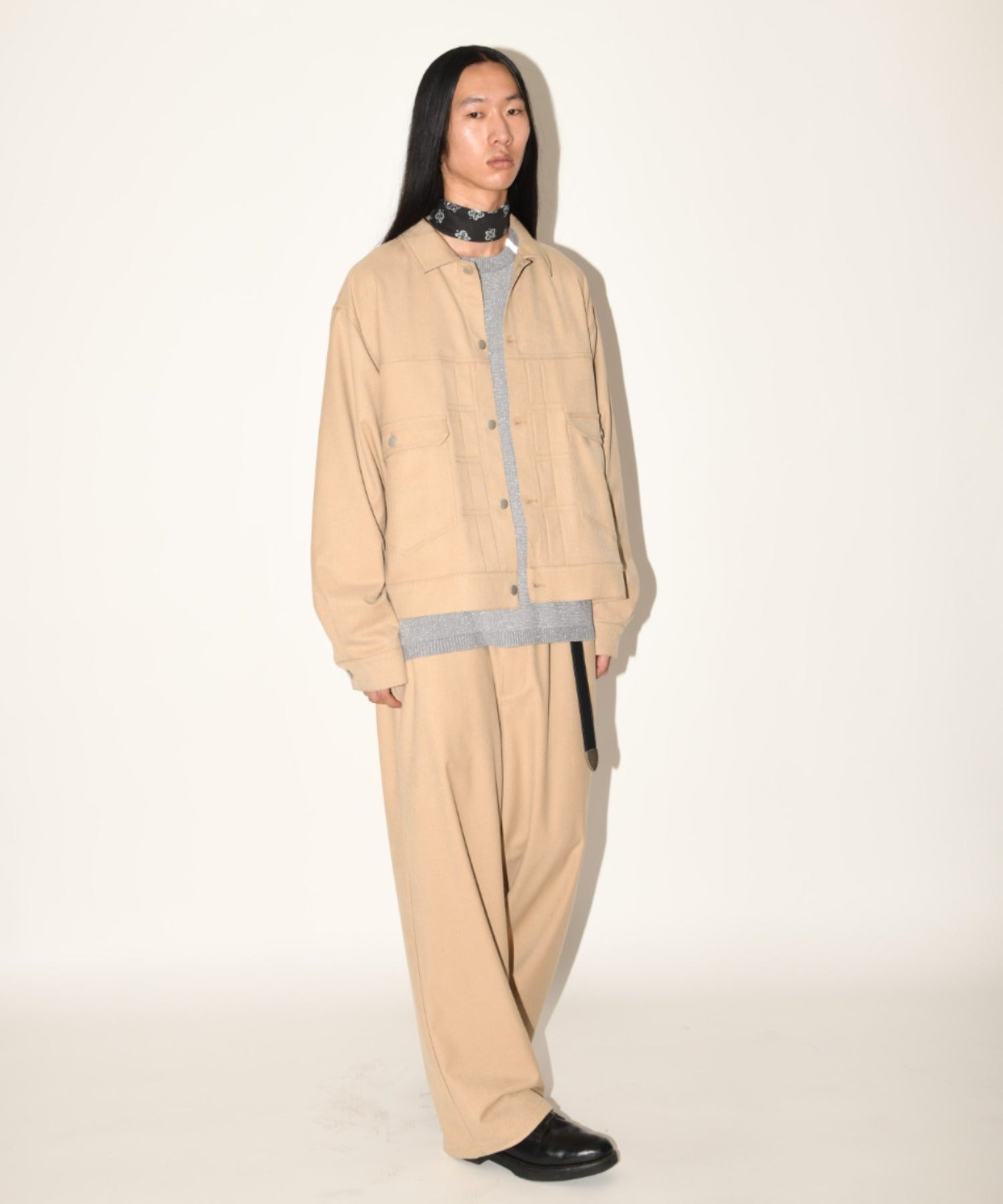 Trucker jacket - oatmeal