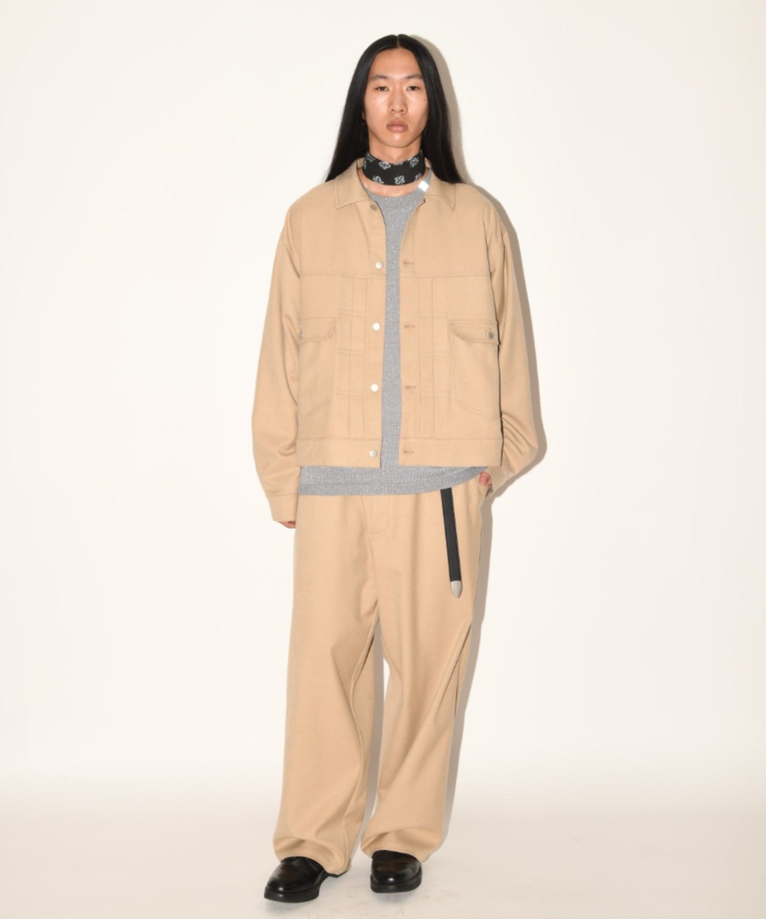 Trucker jacket - oatmeal