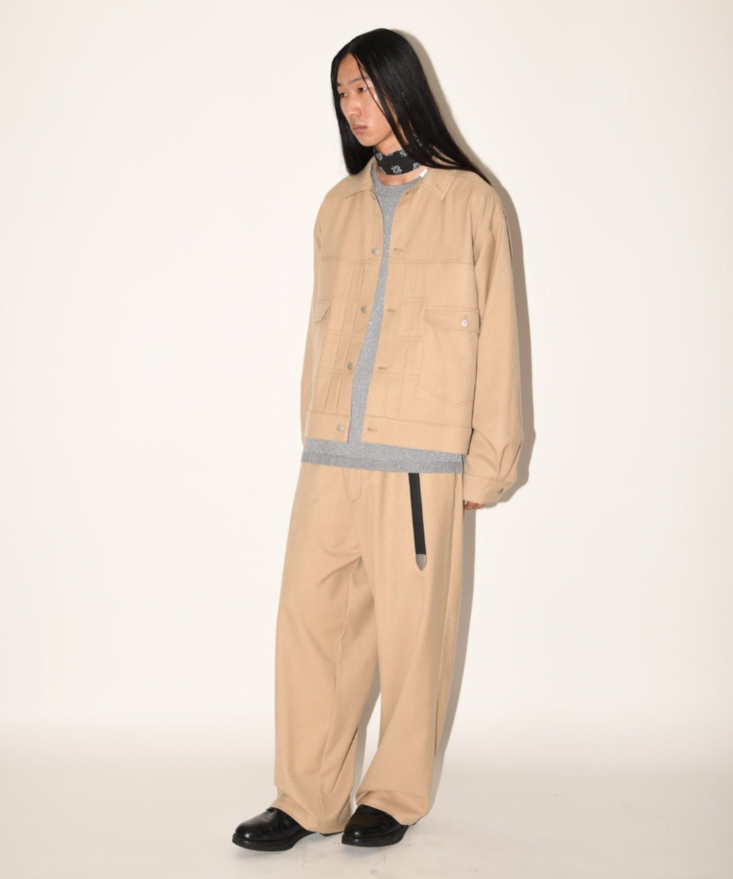 Trucker jacket - oatmeal
