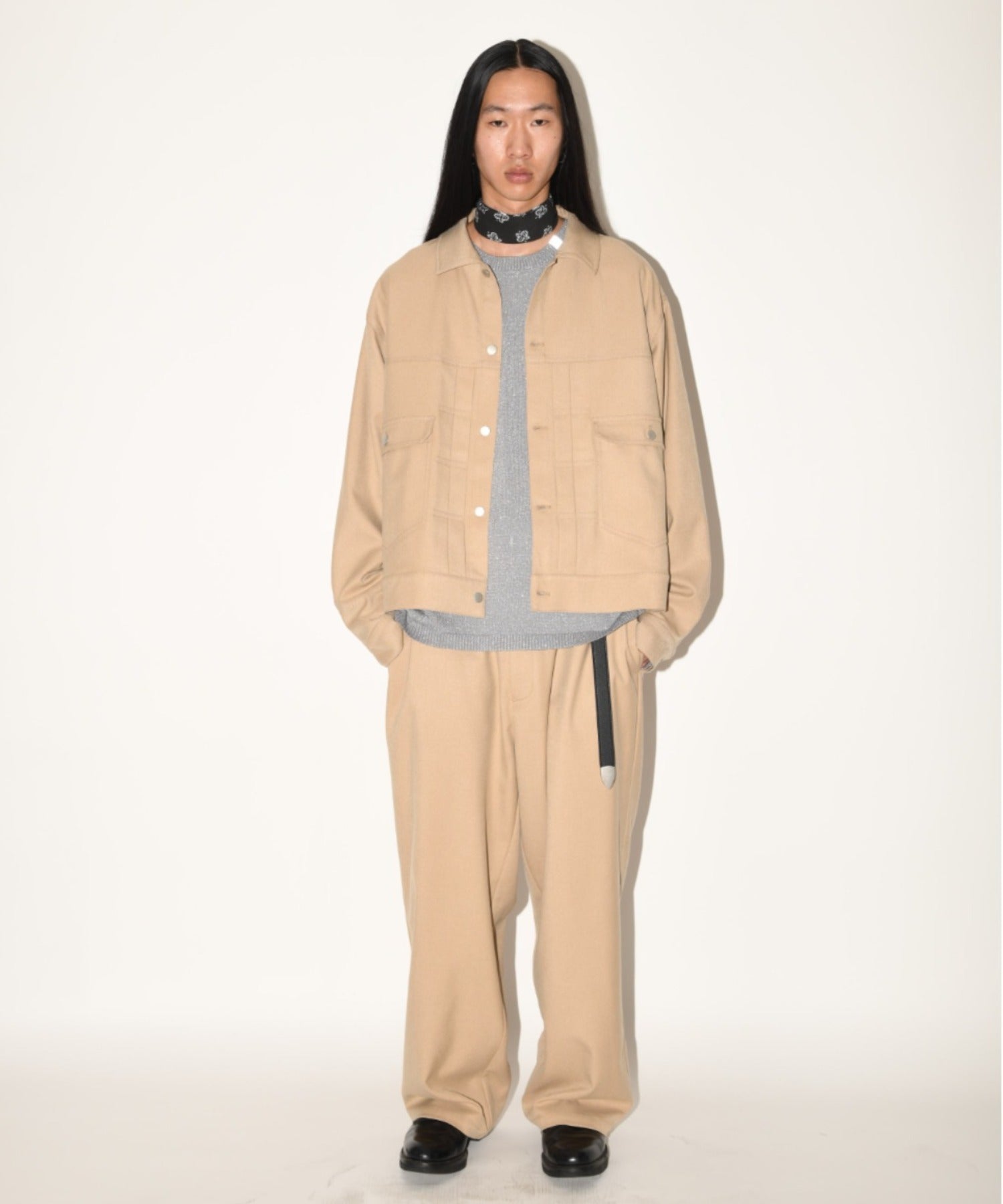 Trucker jacket - oatmeal