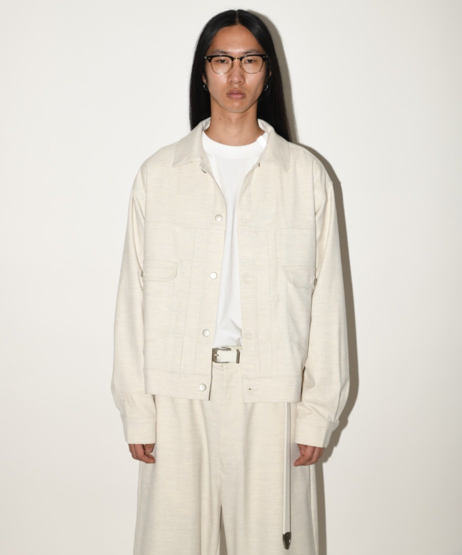 Trucker jacket - oatmeal