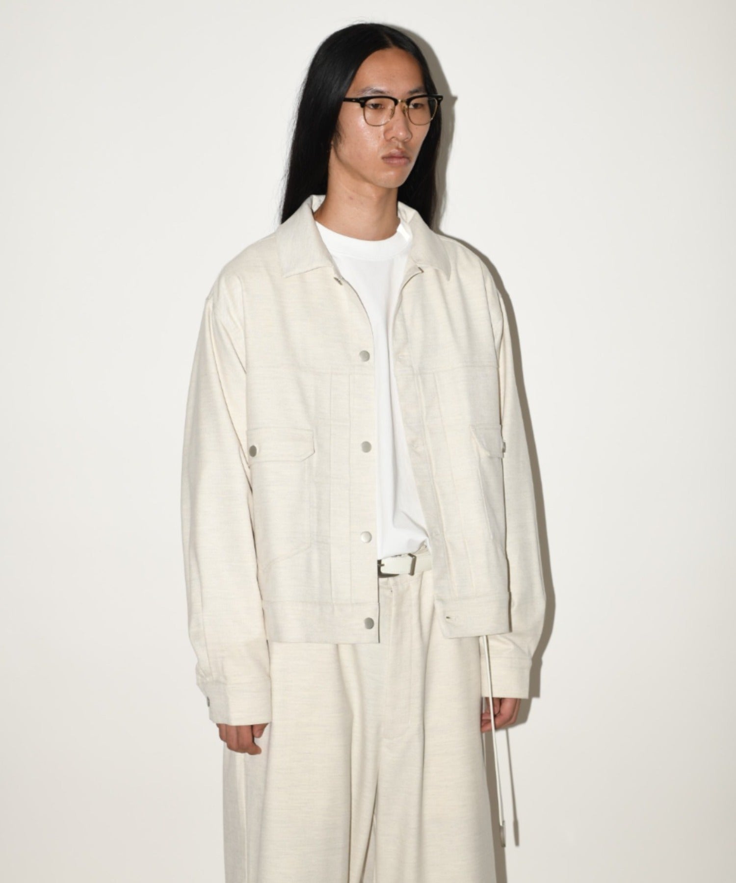 Trucker jacket - oatmeal