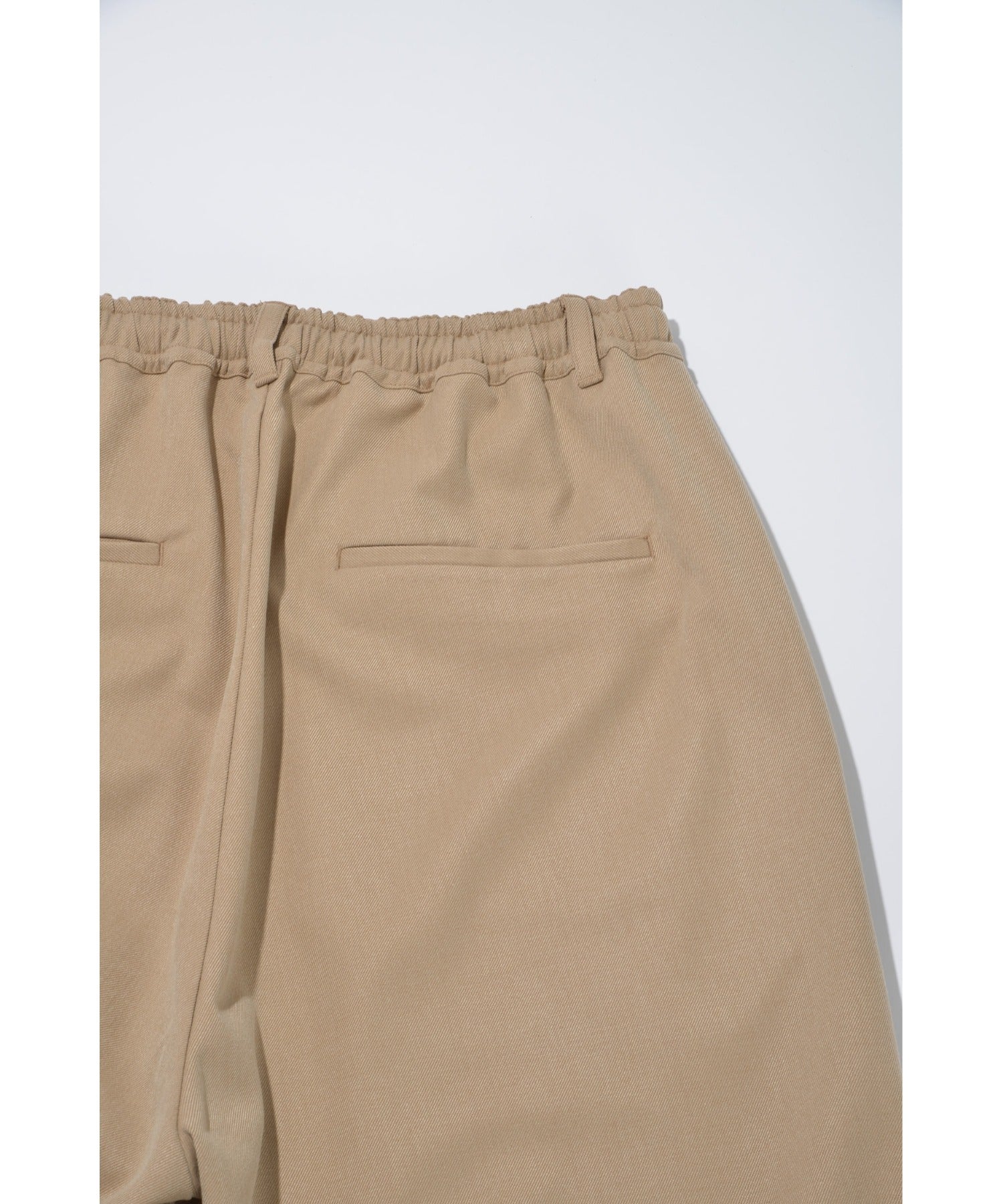 Cropped wide trousers - oatmeal