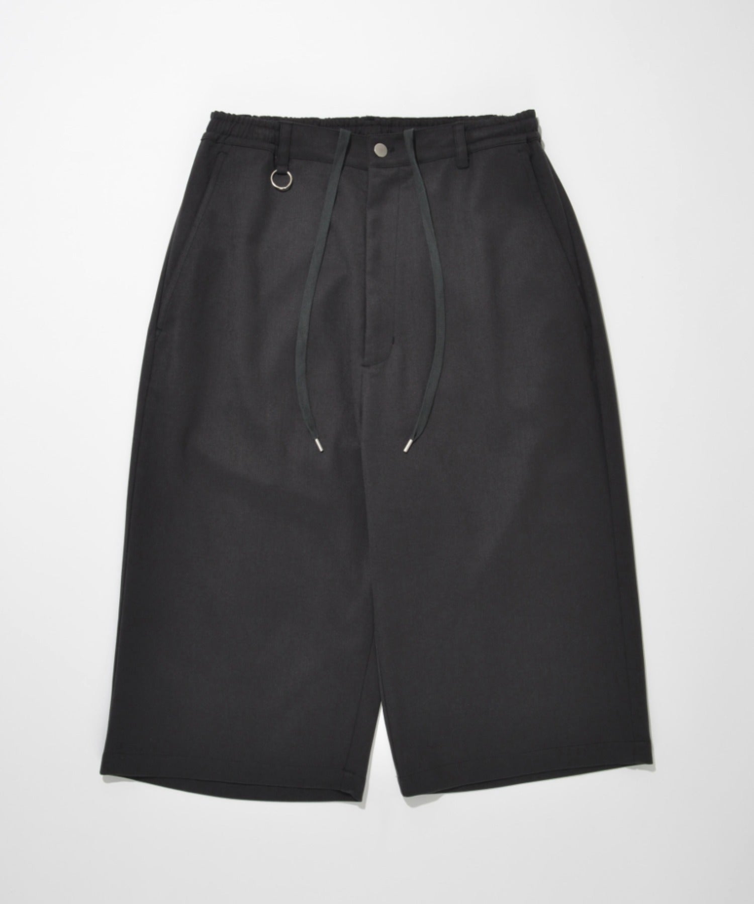Cropped wide trousers - oatmeal