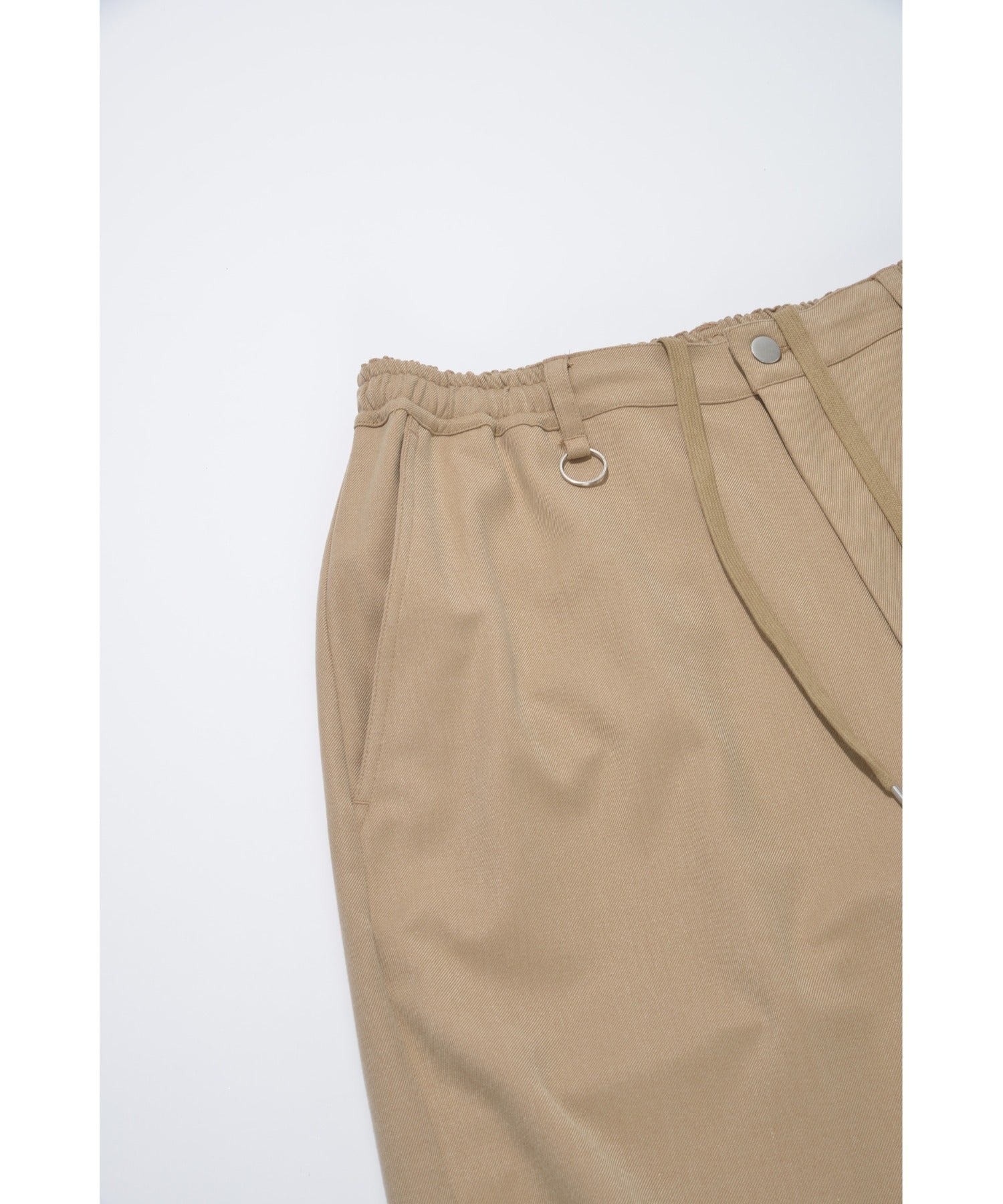 Wide trousers - oatmeal