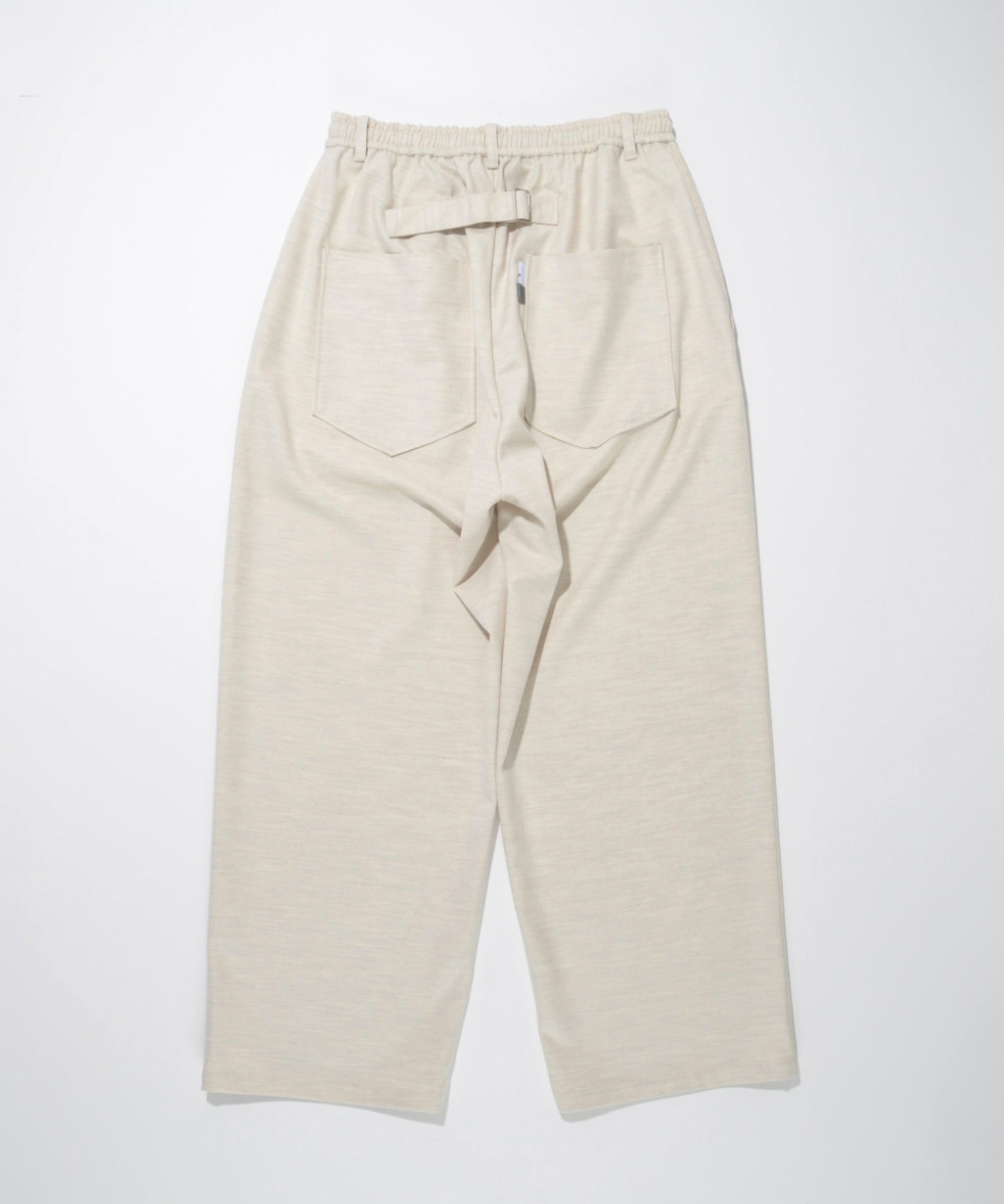 Wide trousers - oatmeal