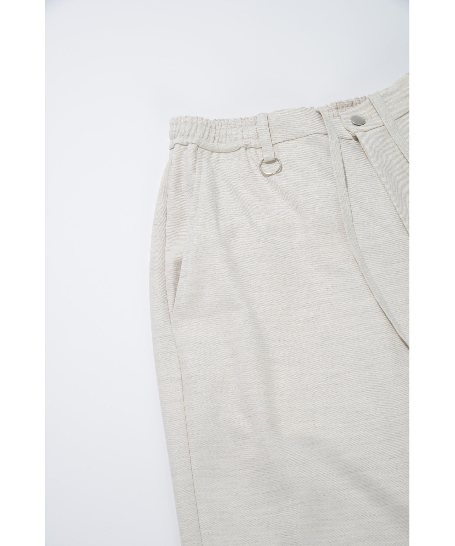 Wide trousers - oatmeal