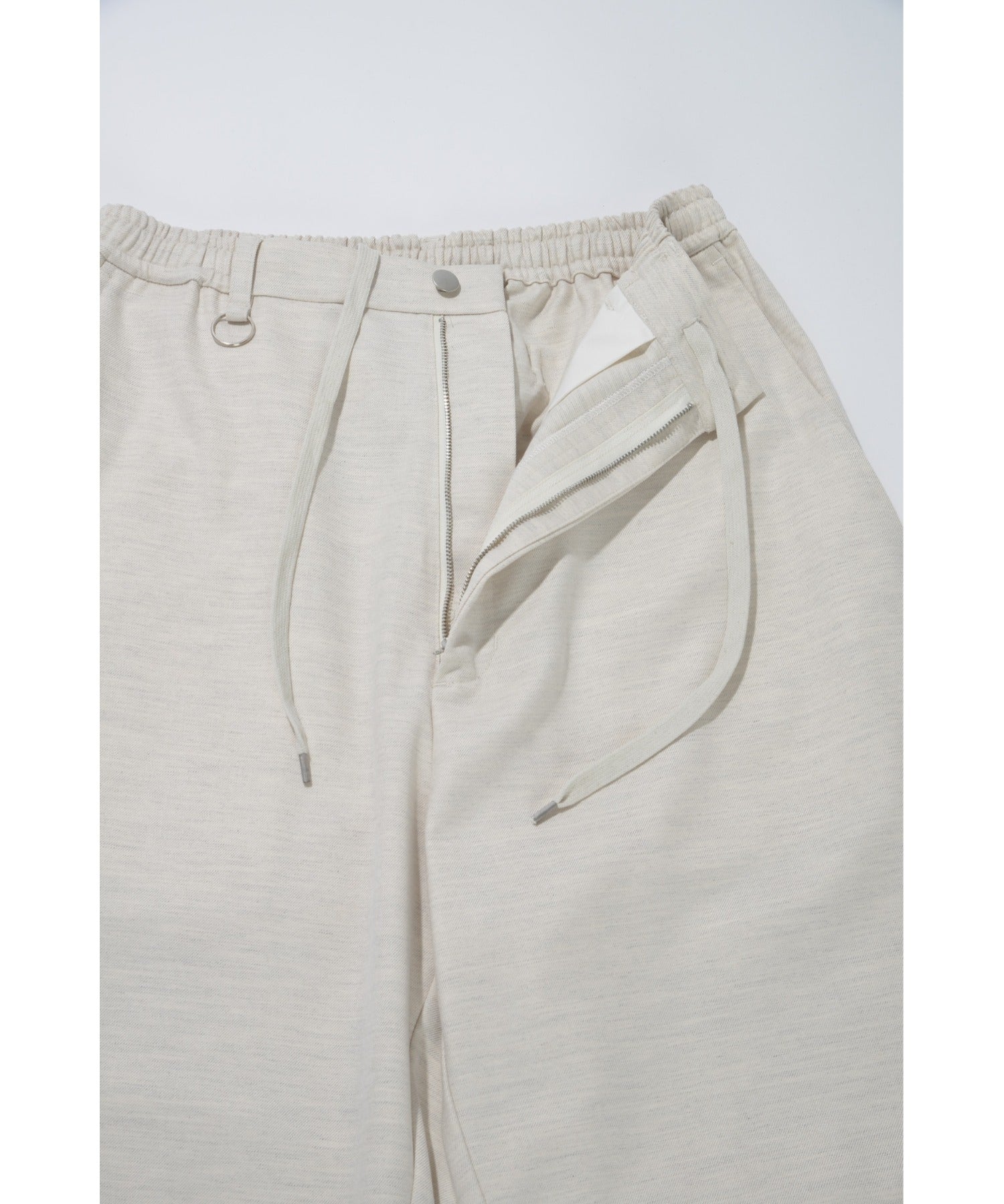 Wide trousers - oatmeal