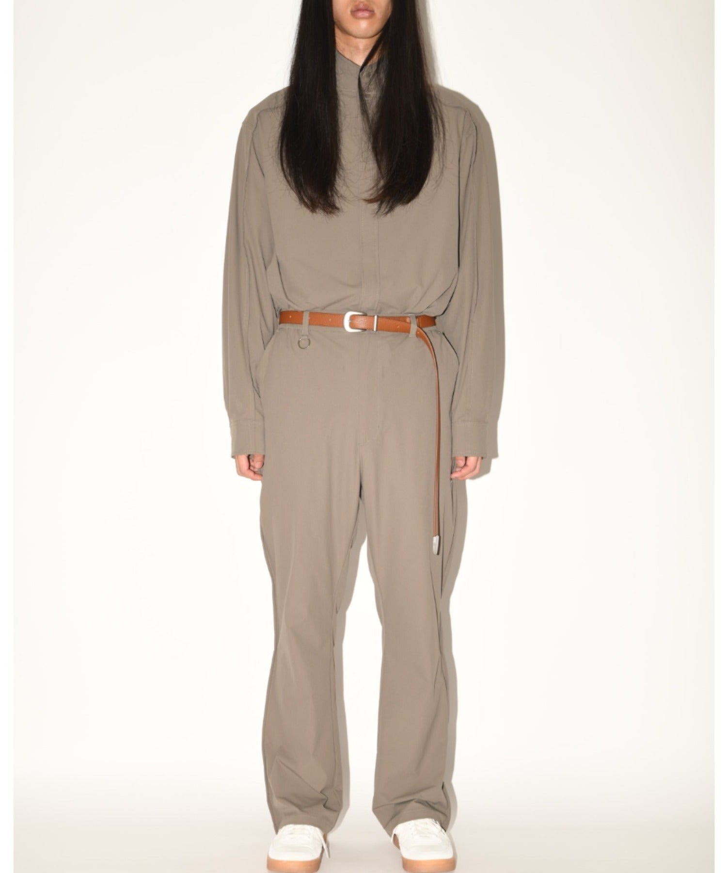 Outsider flare trousers - desert