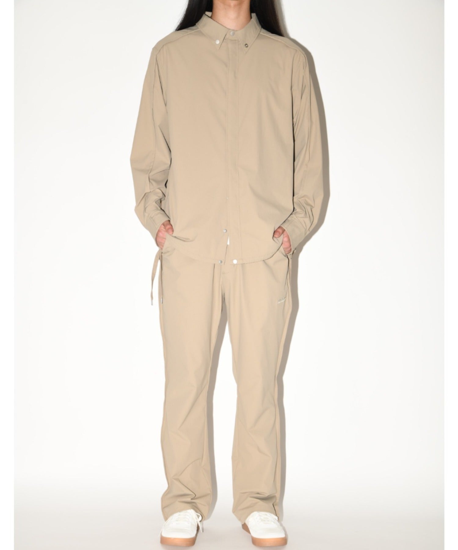 Outsider flare trousers - desert