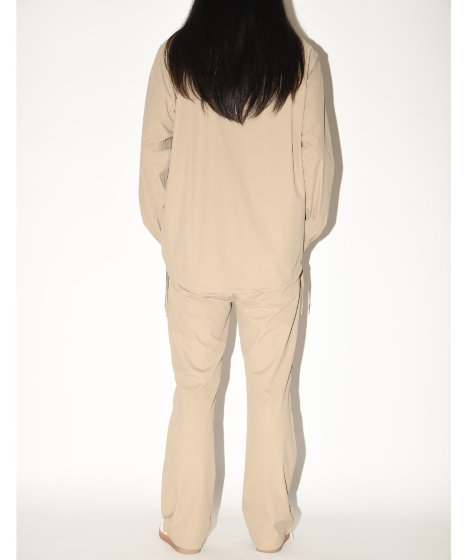 Outsider flare trousers - desert