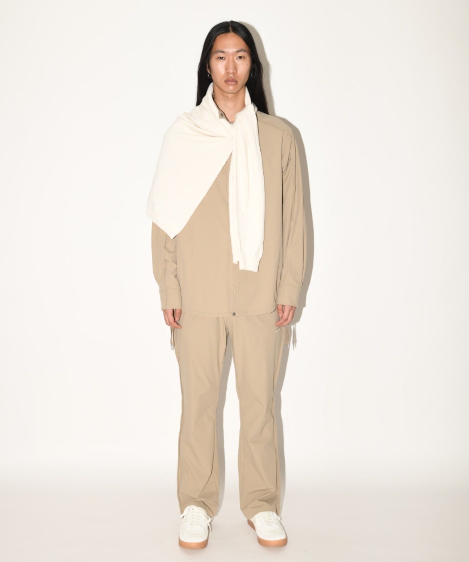 Outsider flare trousers - desert