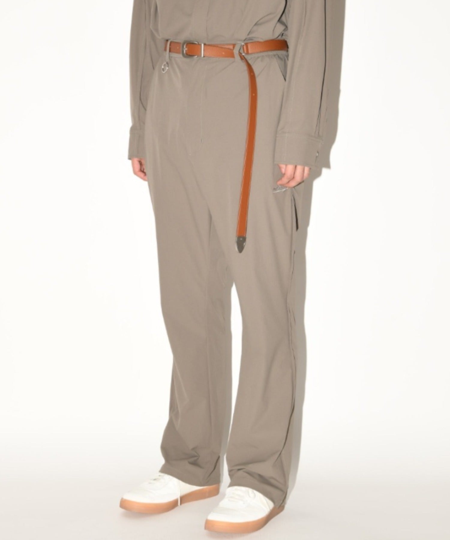 Outsider flare trousers - desert
