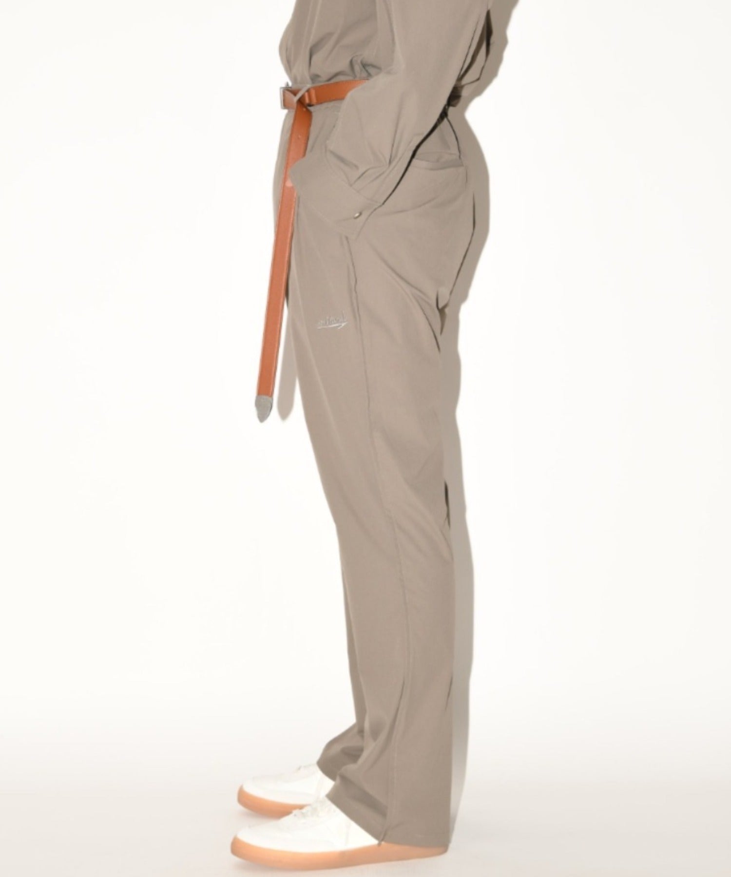 Outsider flare trousers - desert