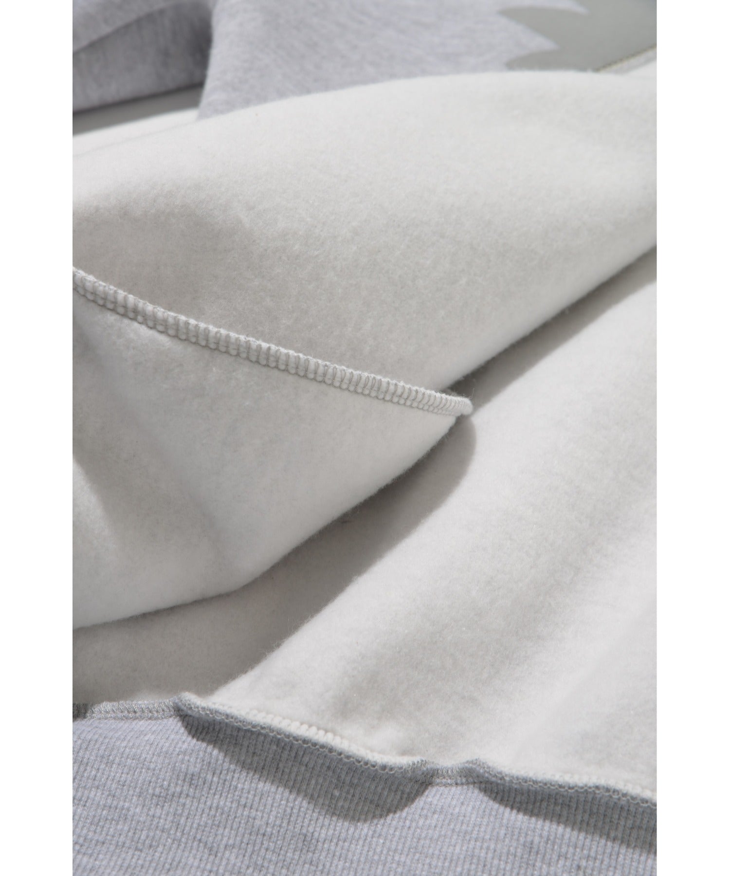 Flower sweat zip-hoodie - ash gray