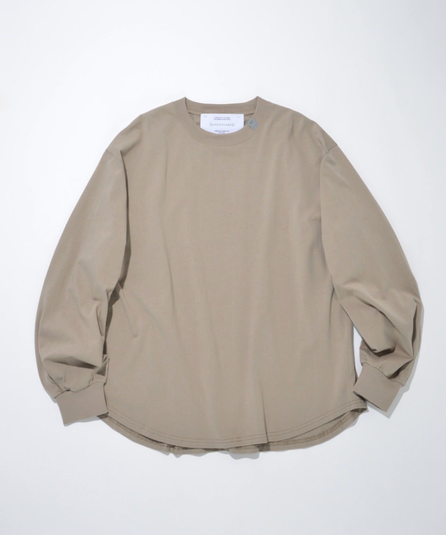 Refined L/S T-shirt - white