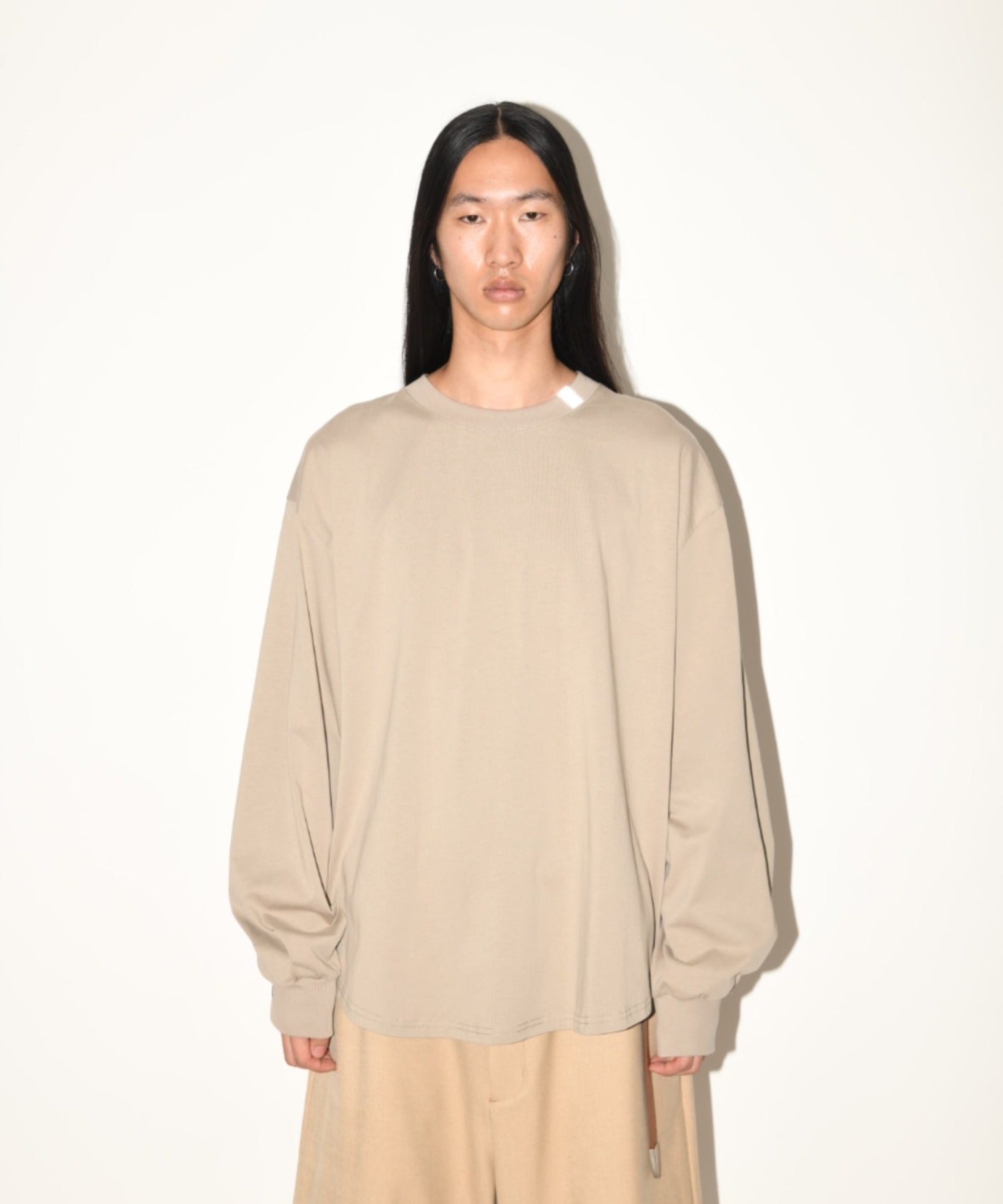 Refined L/S T-shirt - white