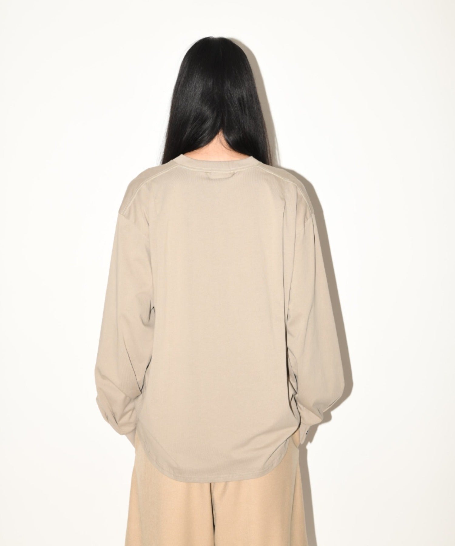 Refined L/S T-shirt - white