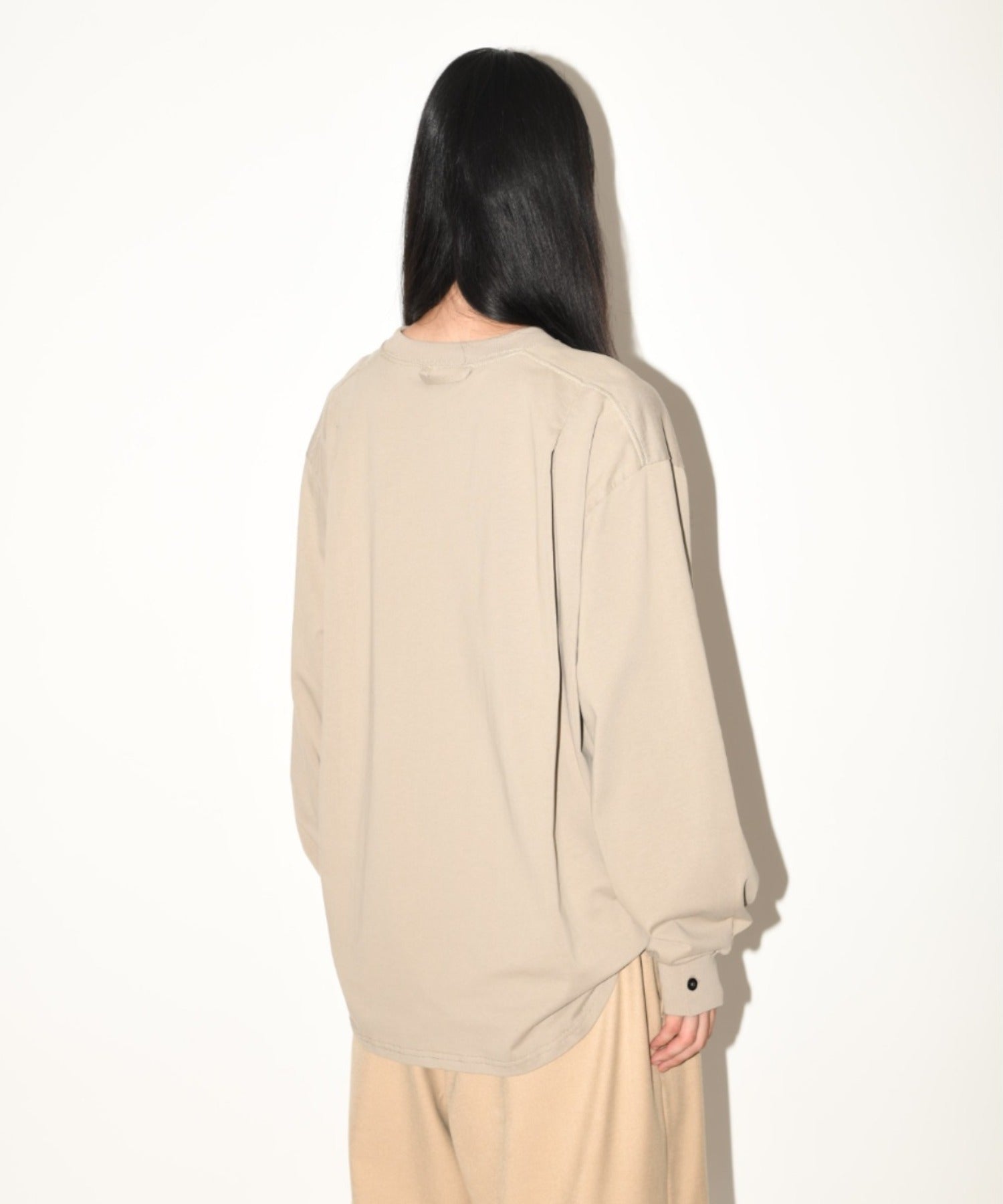 Refined L/S T-shirt - white