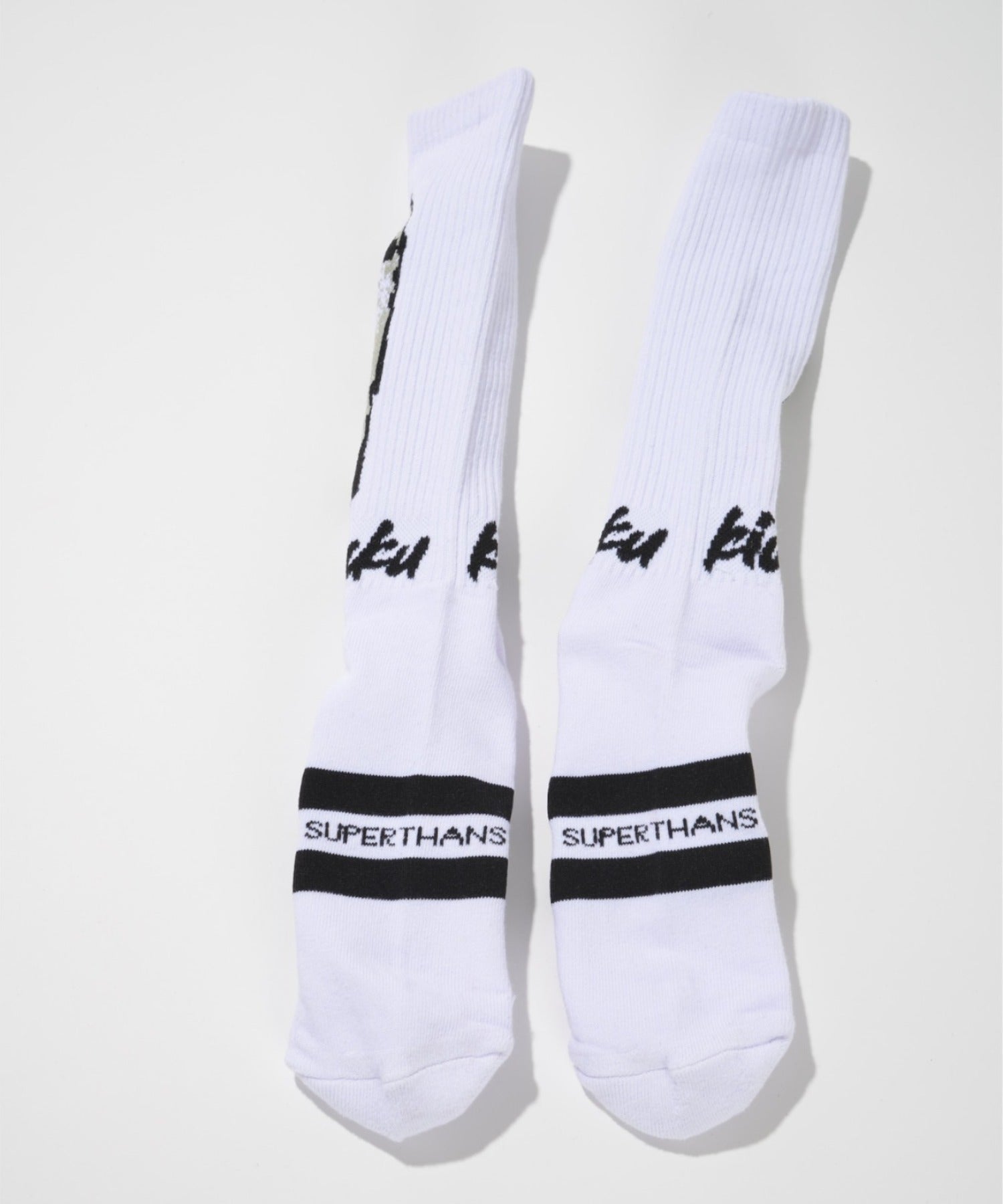 "kidoairaku"High-socks - white