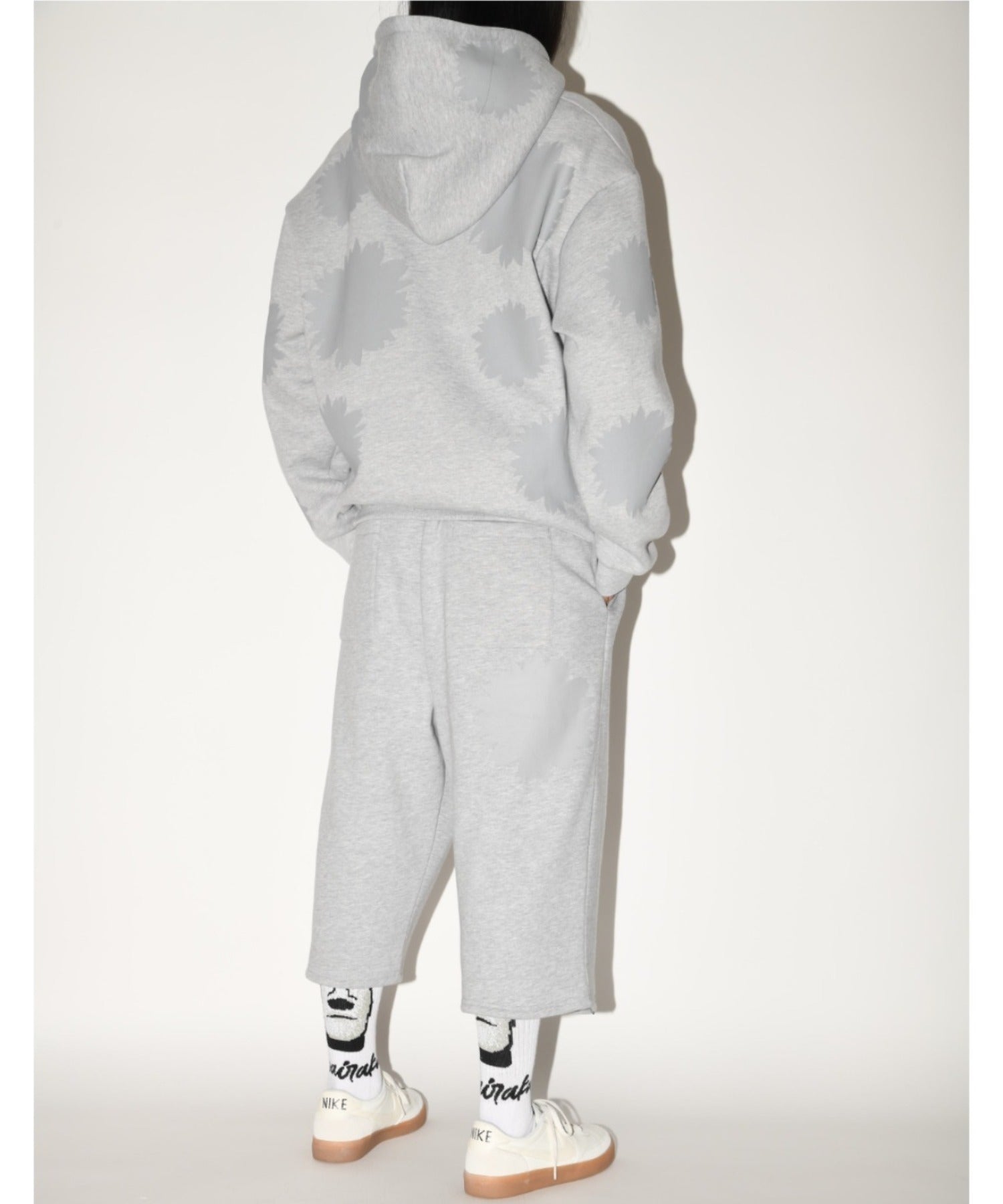 "kidoairaku"High-socks - white