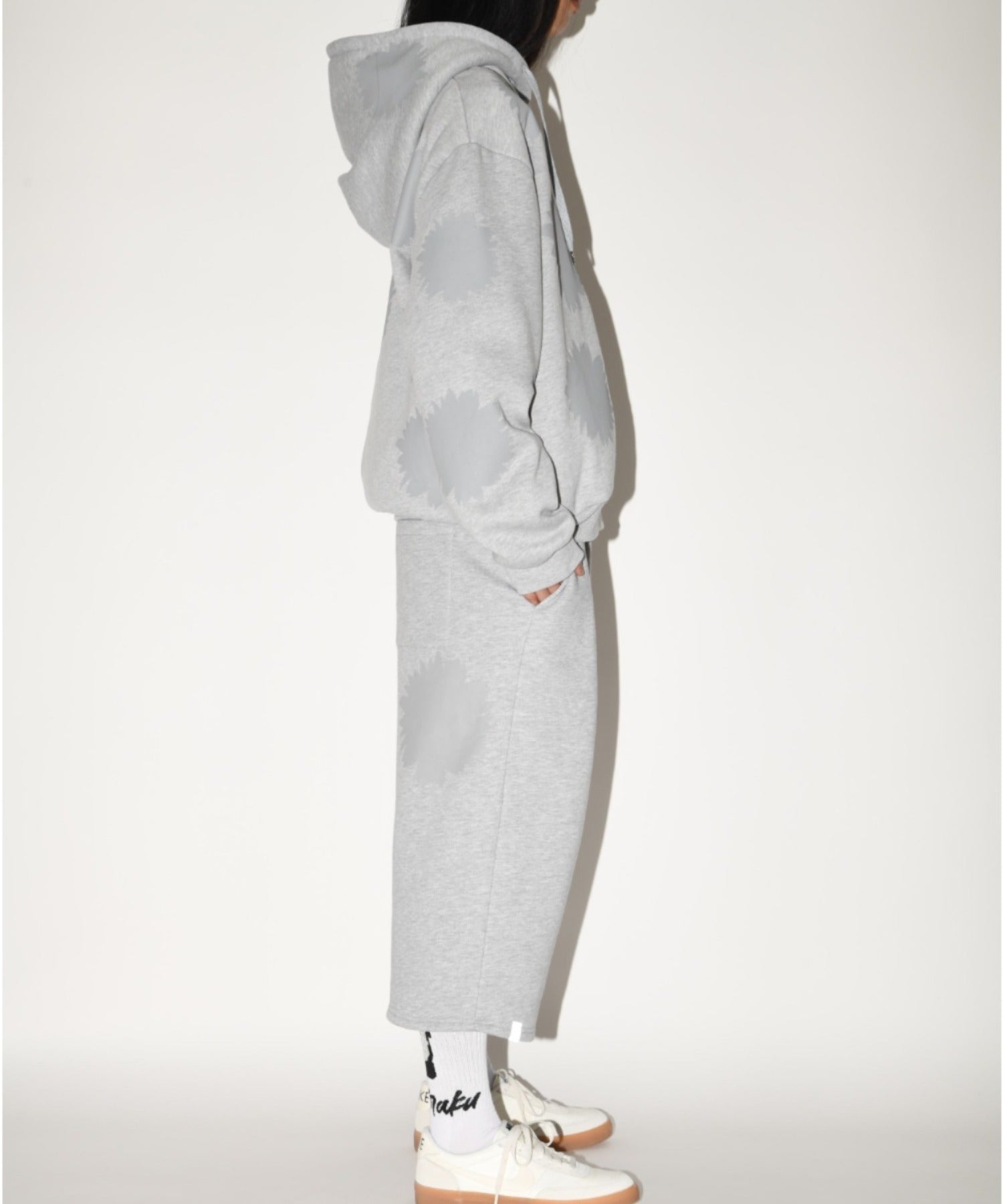 "kidoairaku"High-socks - white