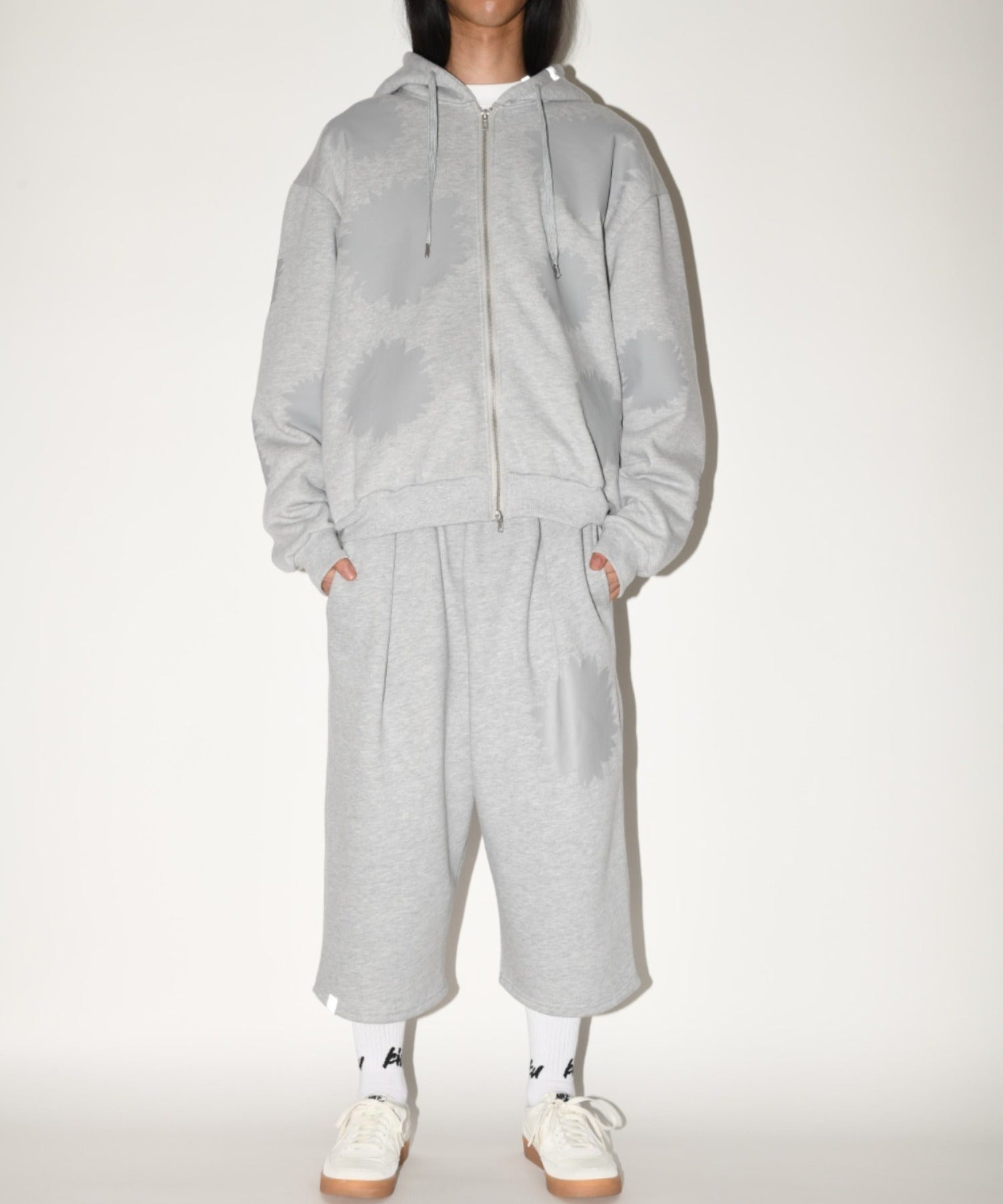 "kidoairaku"High-socks - white