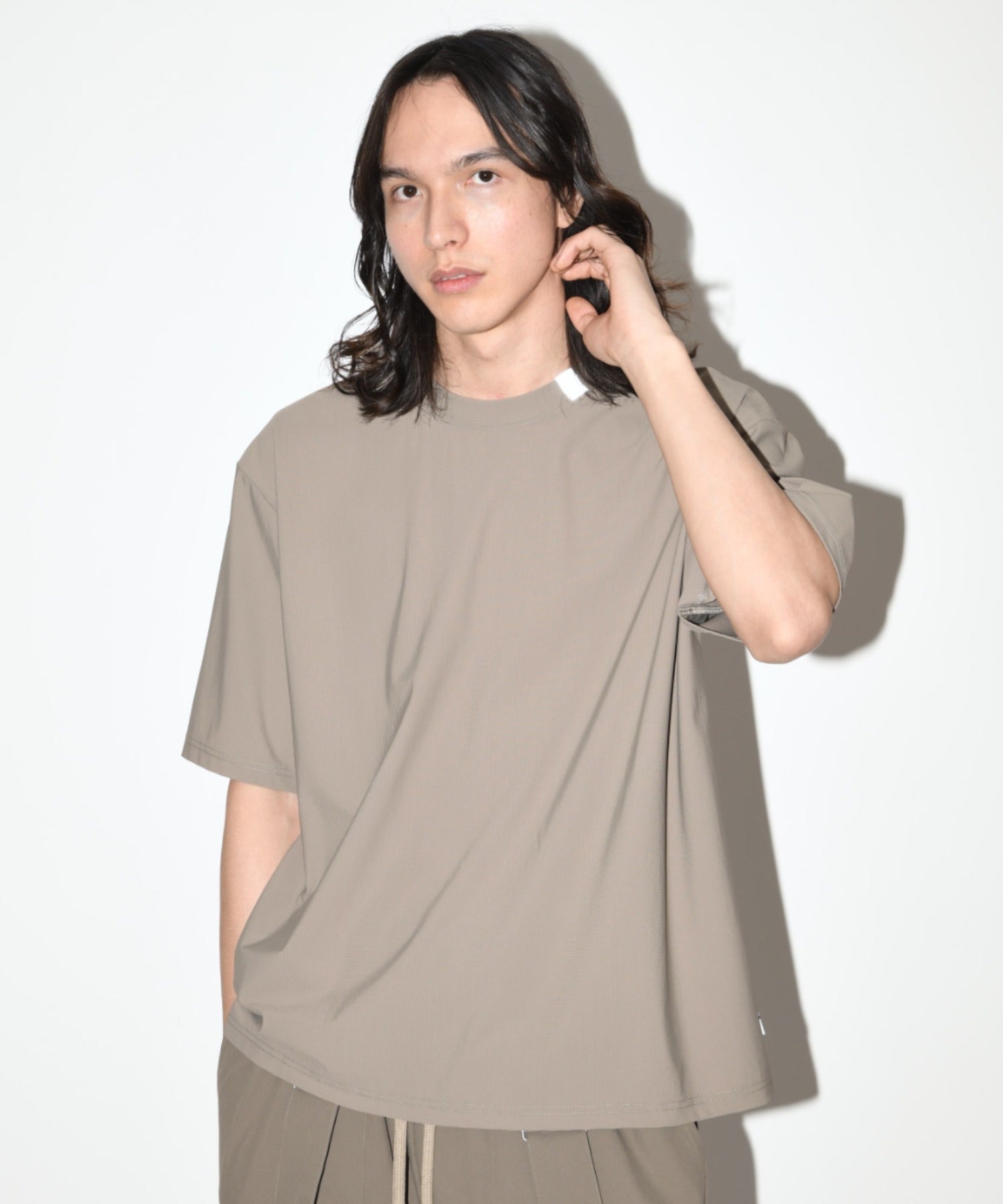 Quick-dry S/S T-shirt -c.gray
