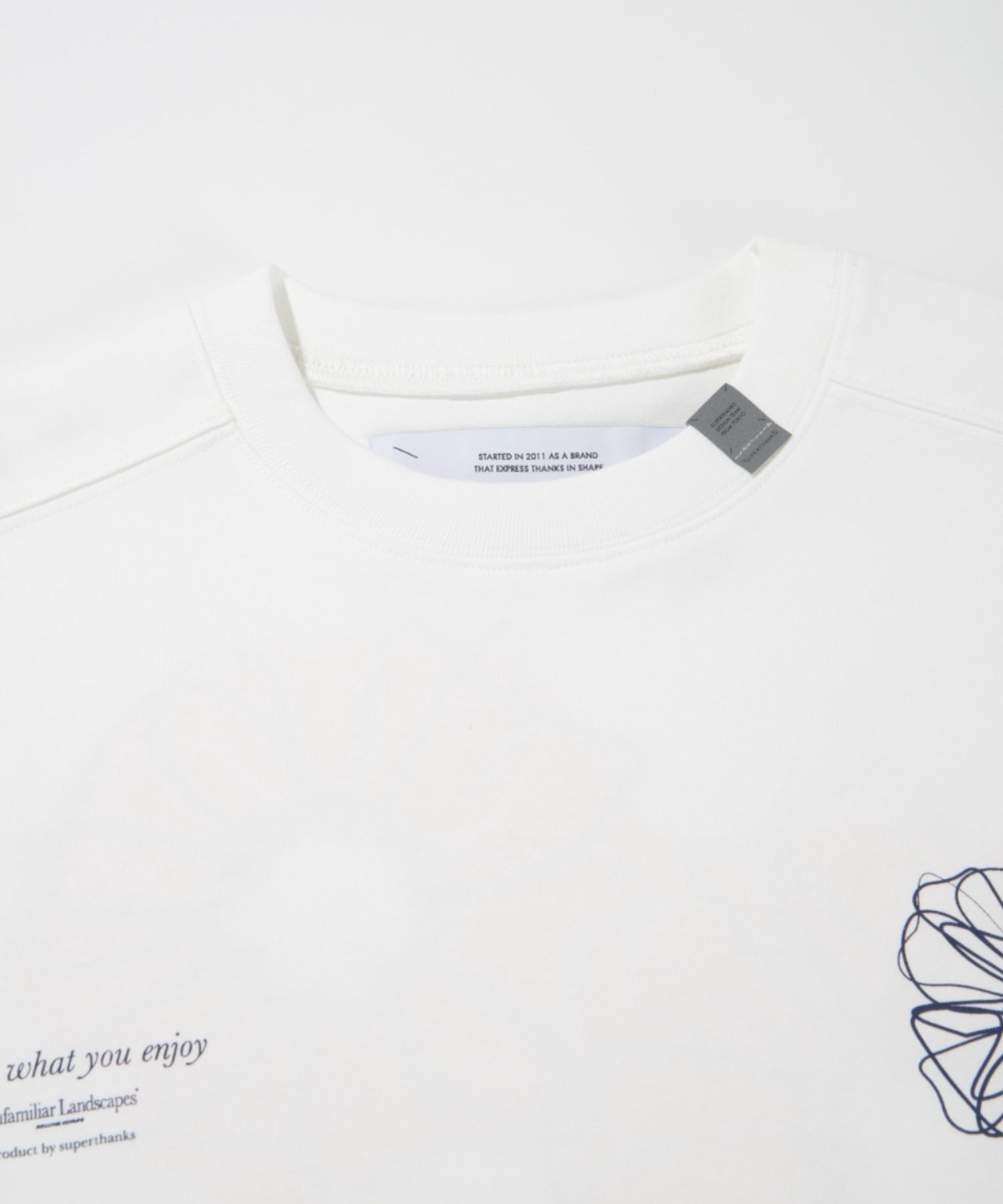 ”Bic flower" S/S T-shirt - white