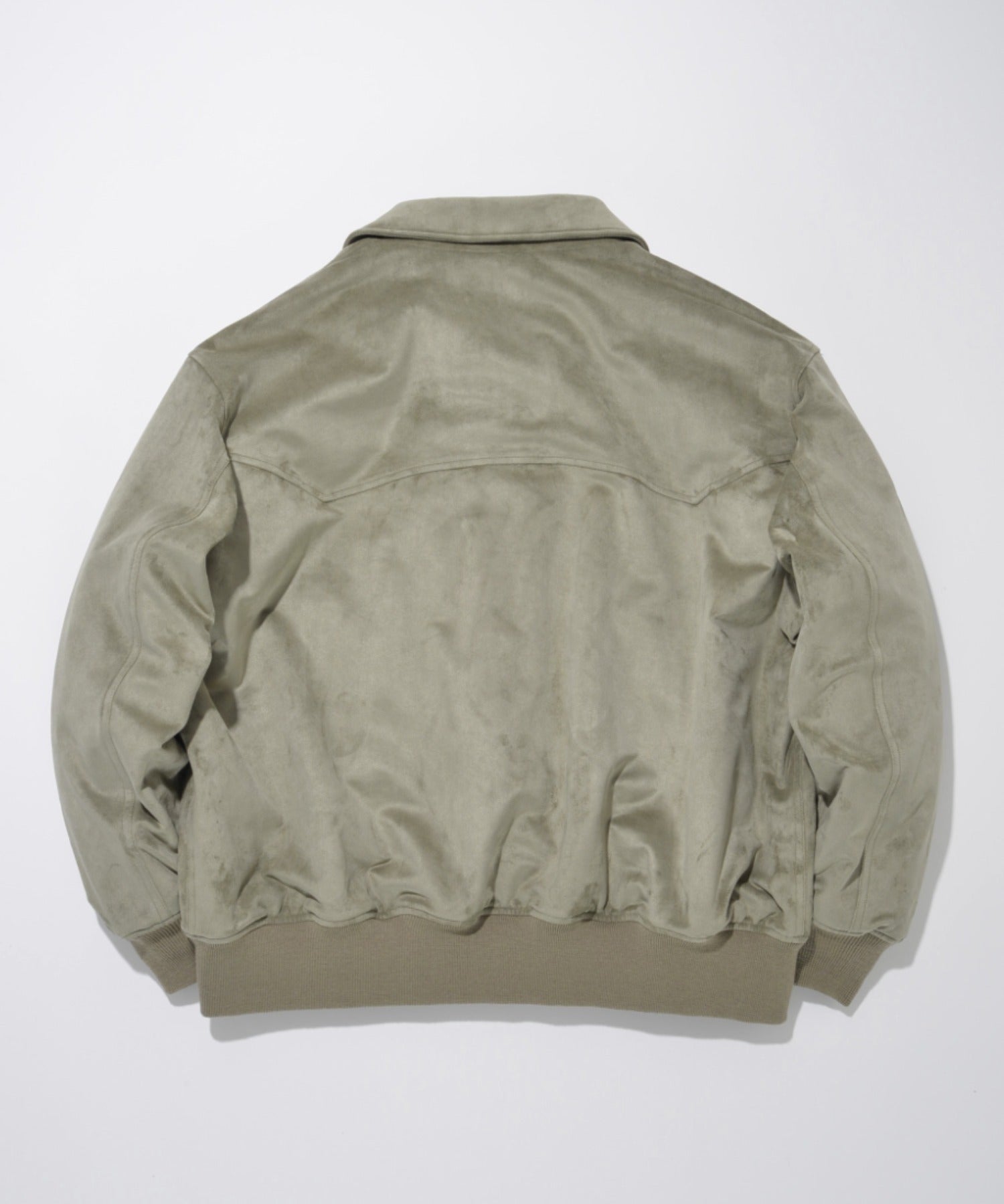 Faux Suede Padded Blouson (CWU-Type) - l.khaki