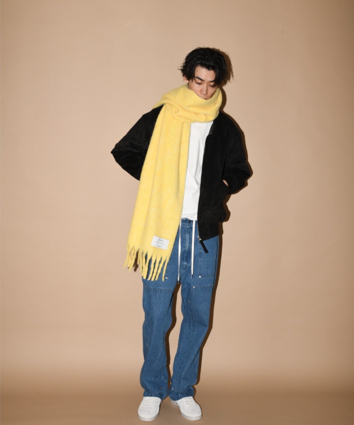 Faux Suede Padded Blouson (CWU-Type) - l.khaki