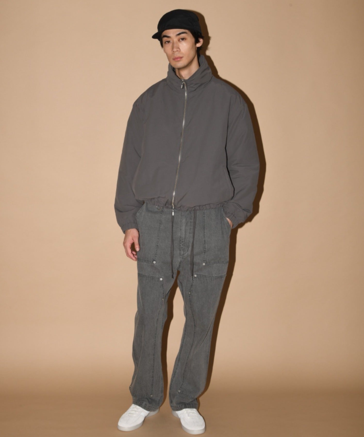 Padded Cap - c.gray