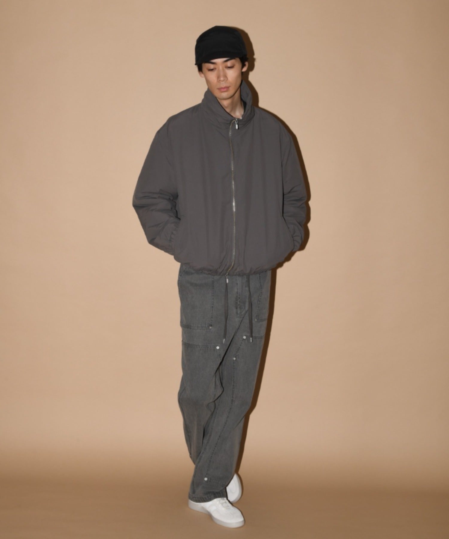 Padded Cap - c.gray