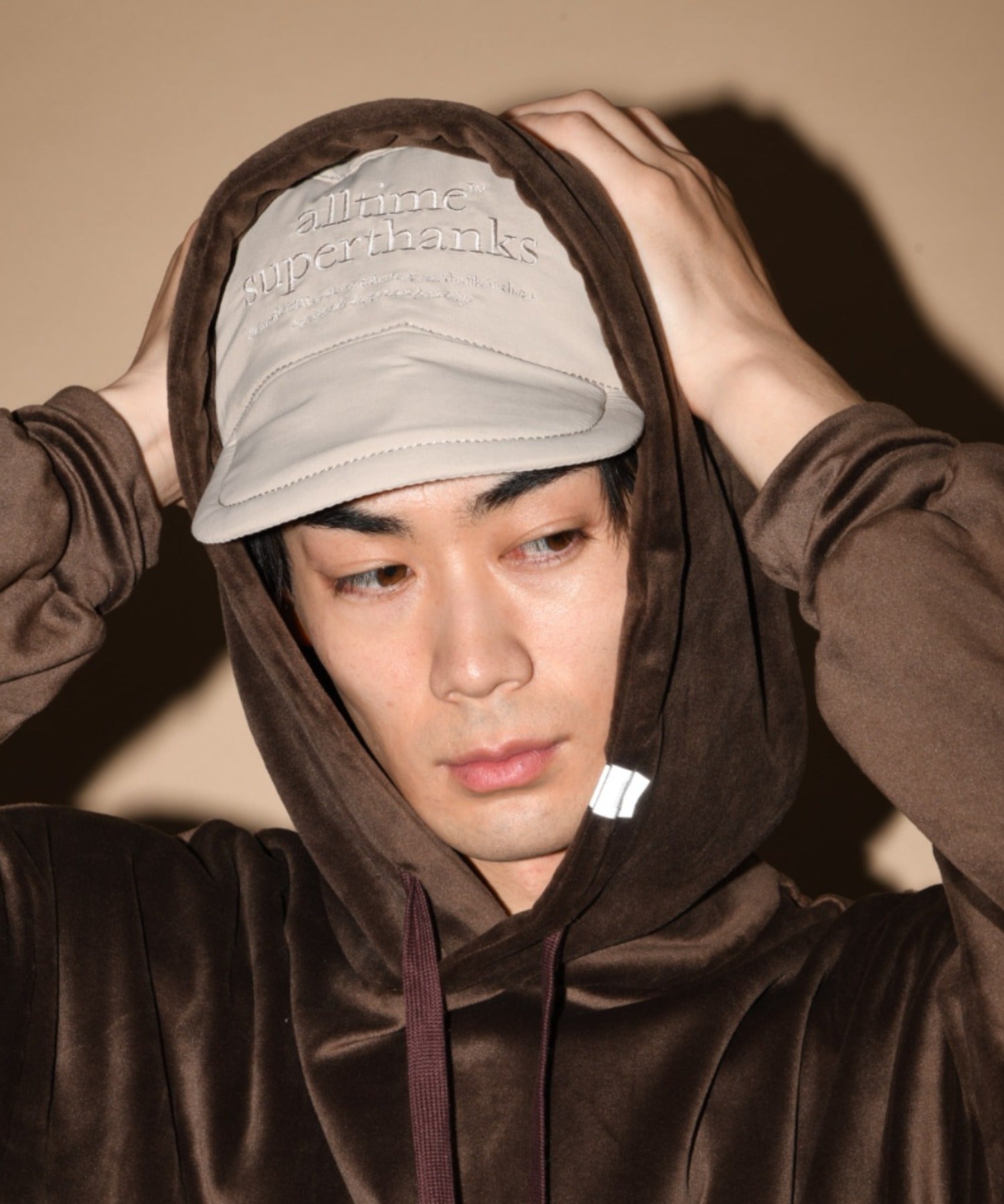 Padded Cap - beige