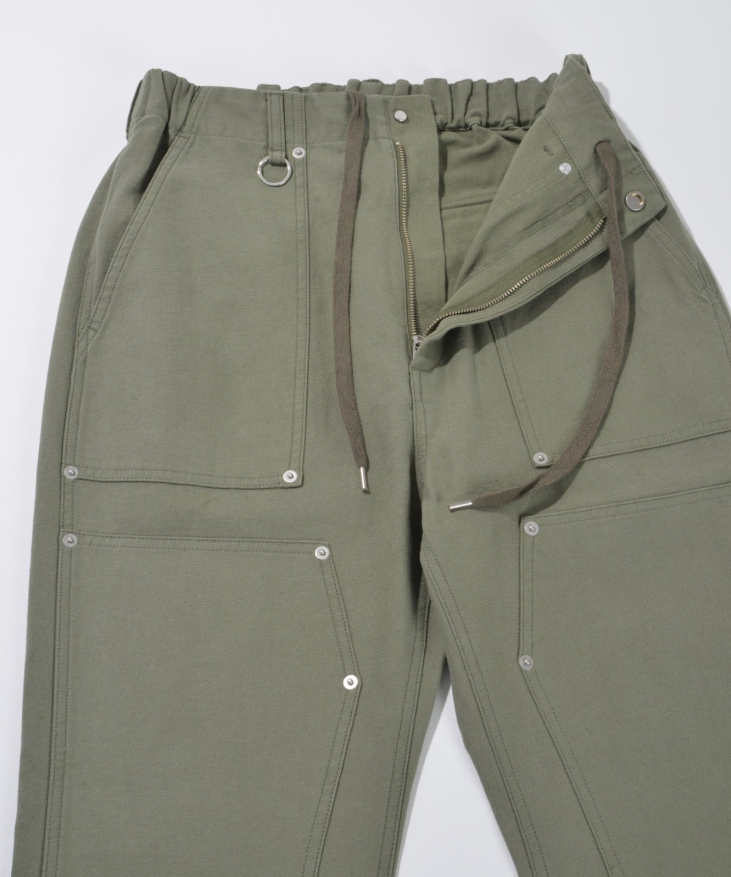 Double Knee Baker Pants- blue denim