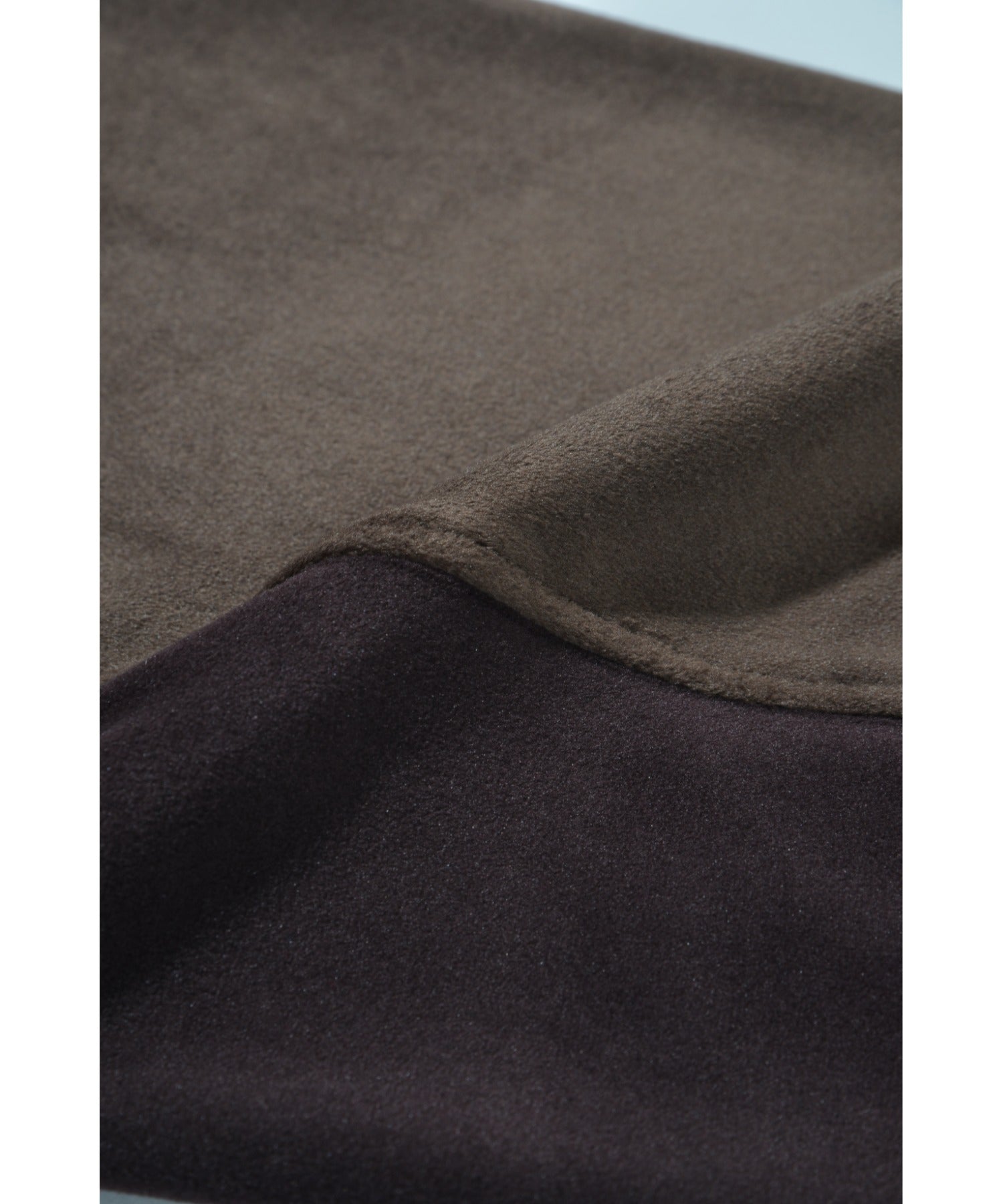 Velour Panel Stand-collar Blouson - black/gray