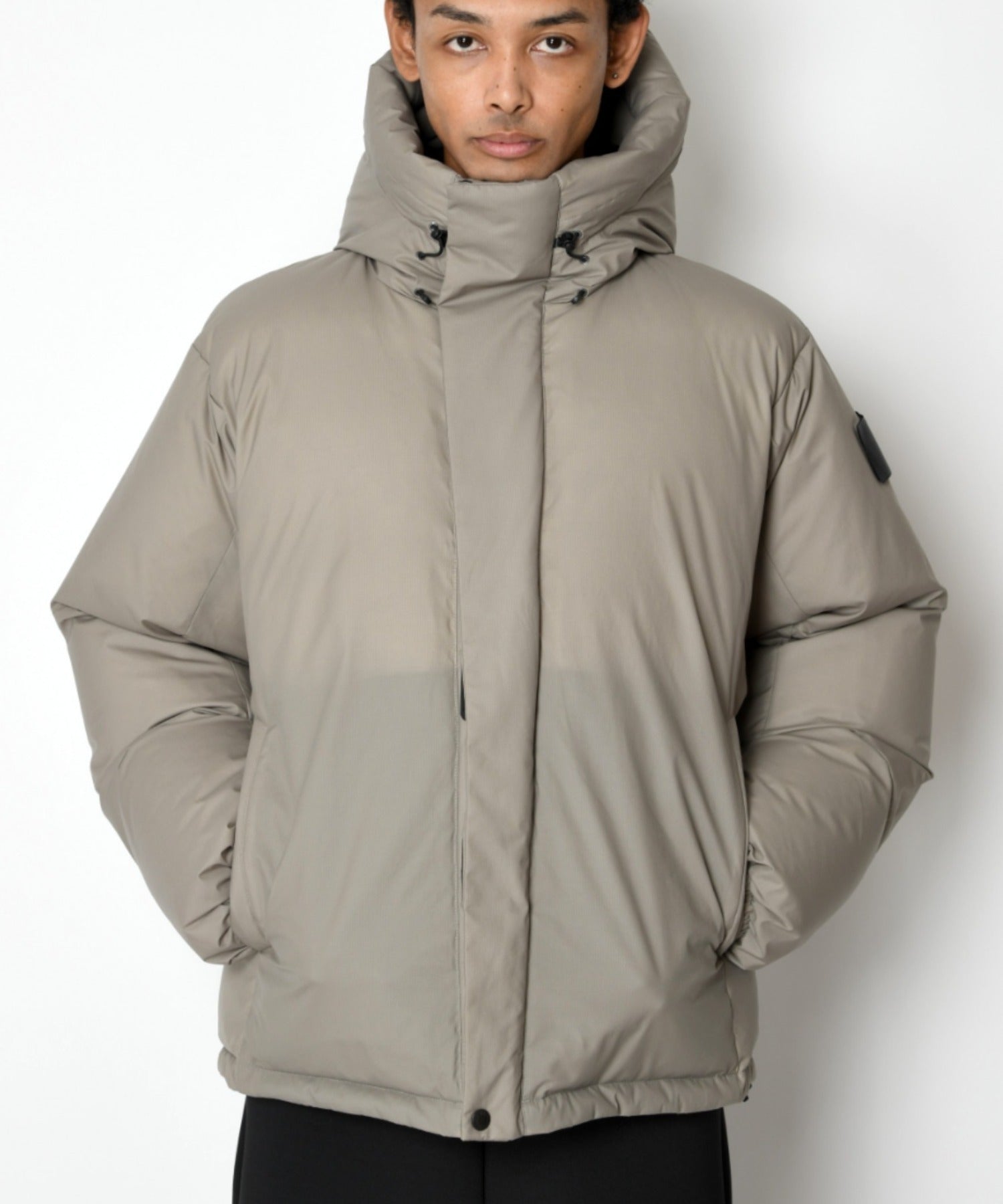 AOAP Collaboration Down Jacket - khaki