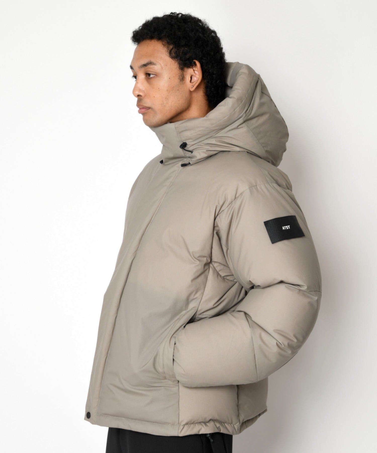 AOAP Collaboration Down Jacket - khaki