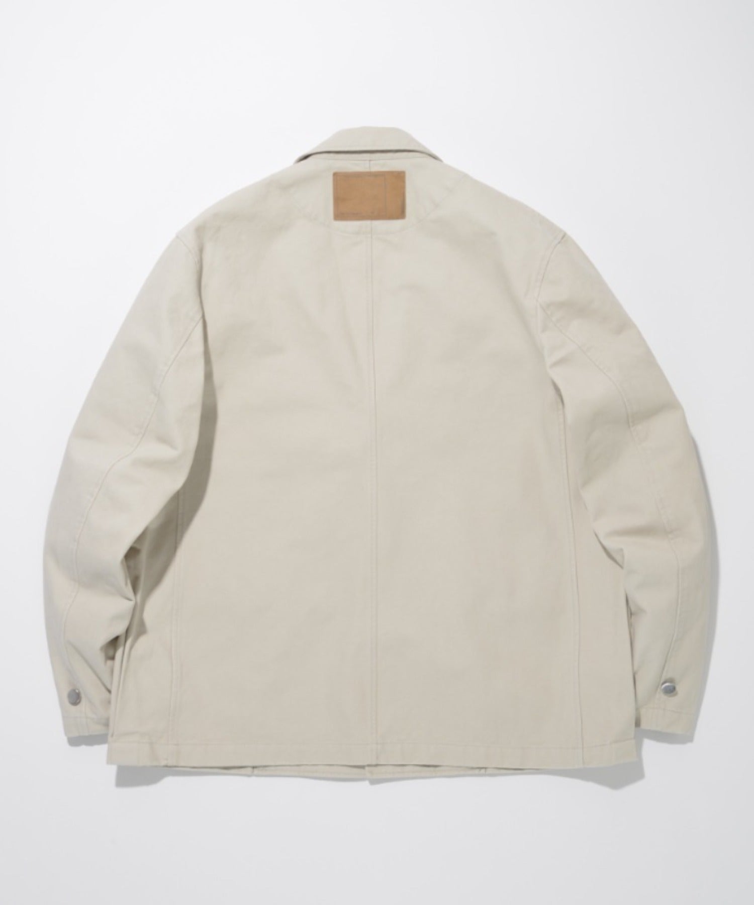 Pigment dyed Twill Jacket - black