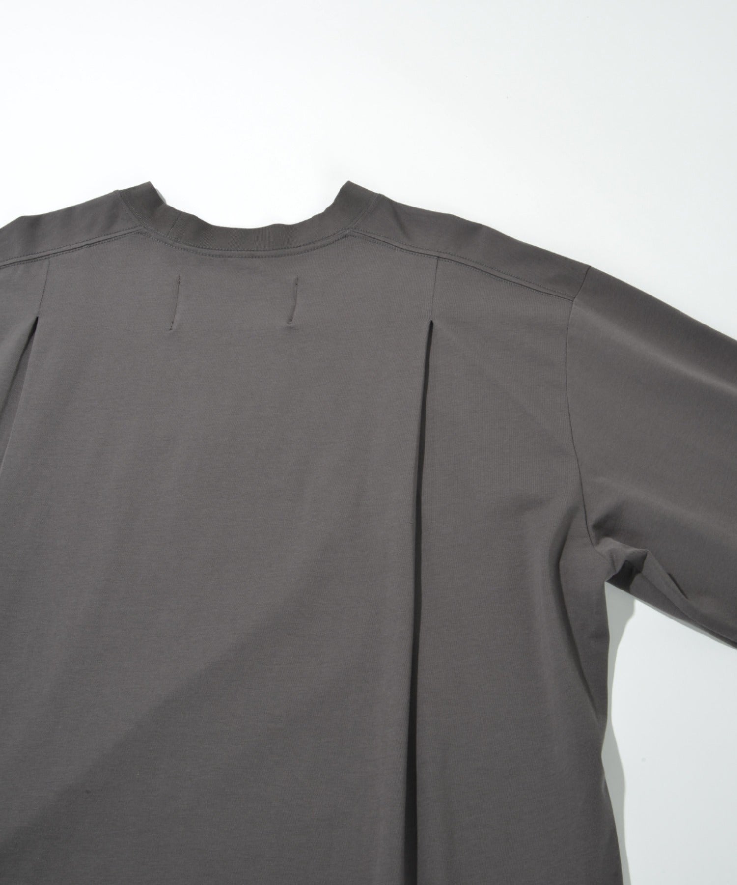 SBY Refined L/S T-shirt (無地) - black