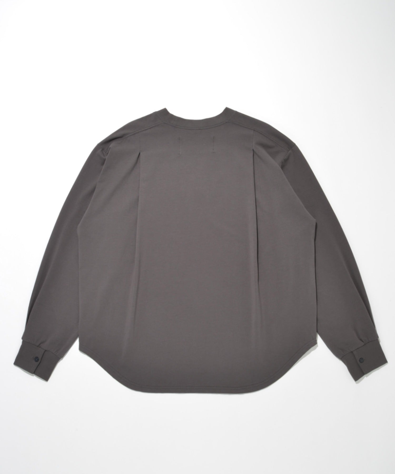 SBY Refined L/S T-shirt (無地) - c.gray