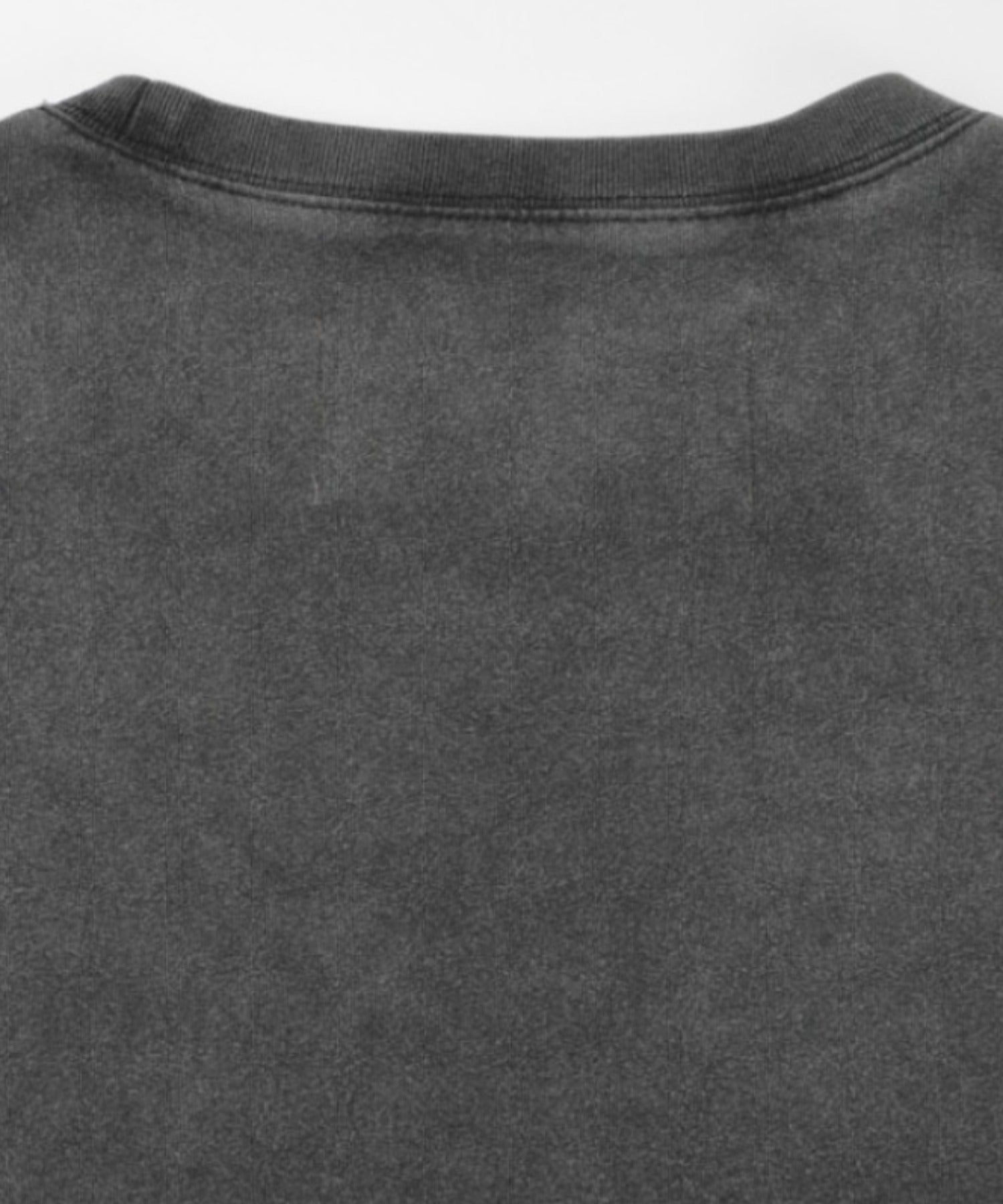 Pigment dyed L/S T-shirt (無地) - l.gray