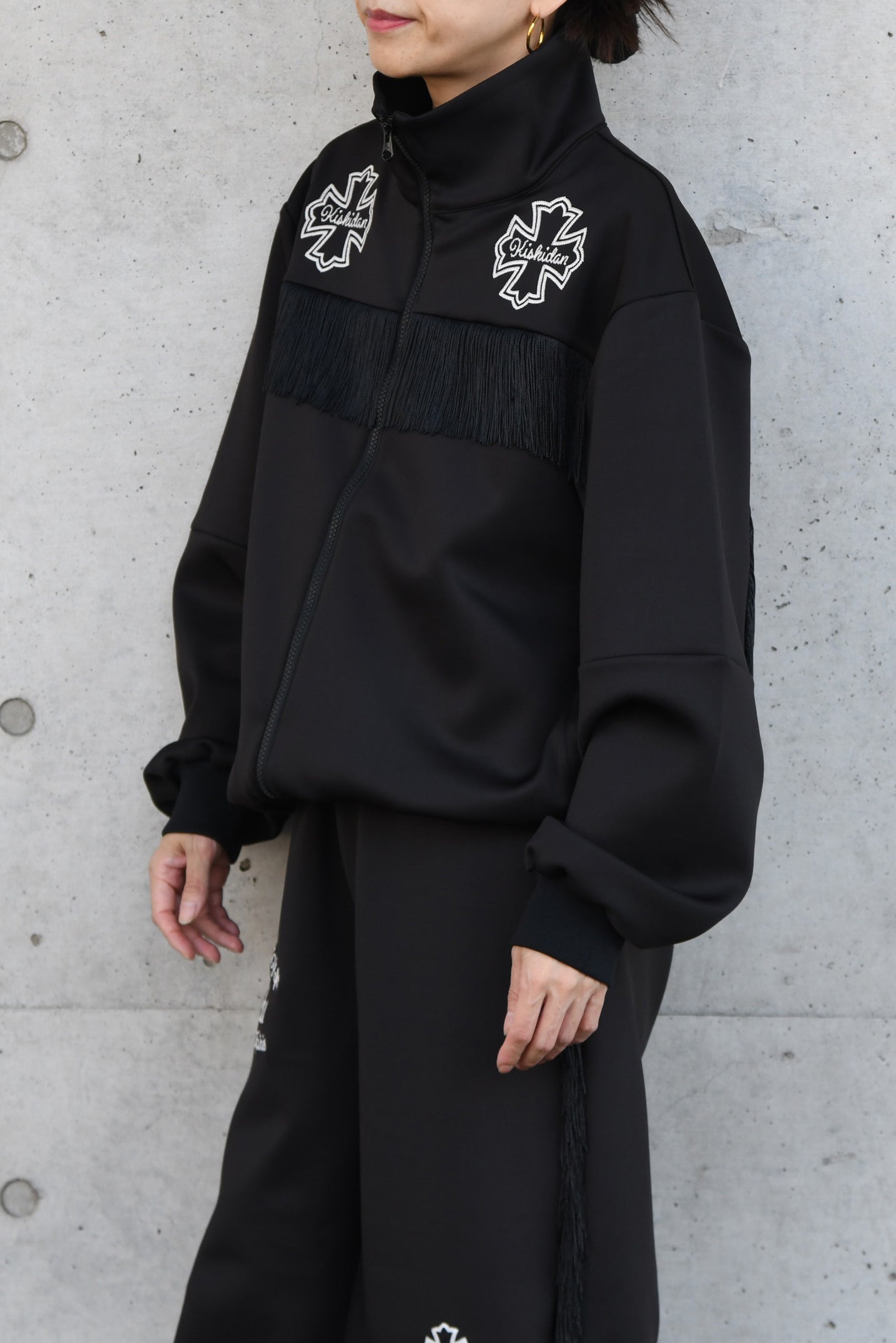 FRINGE TRACK JACKET