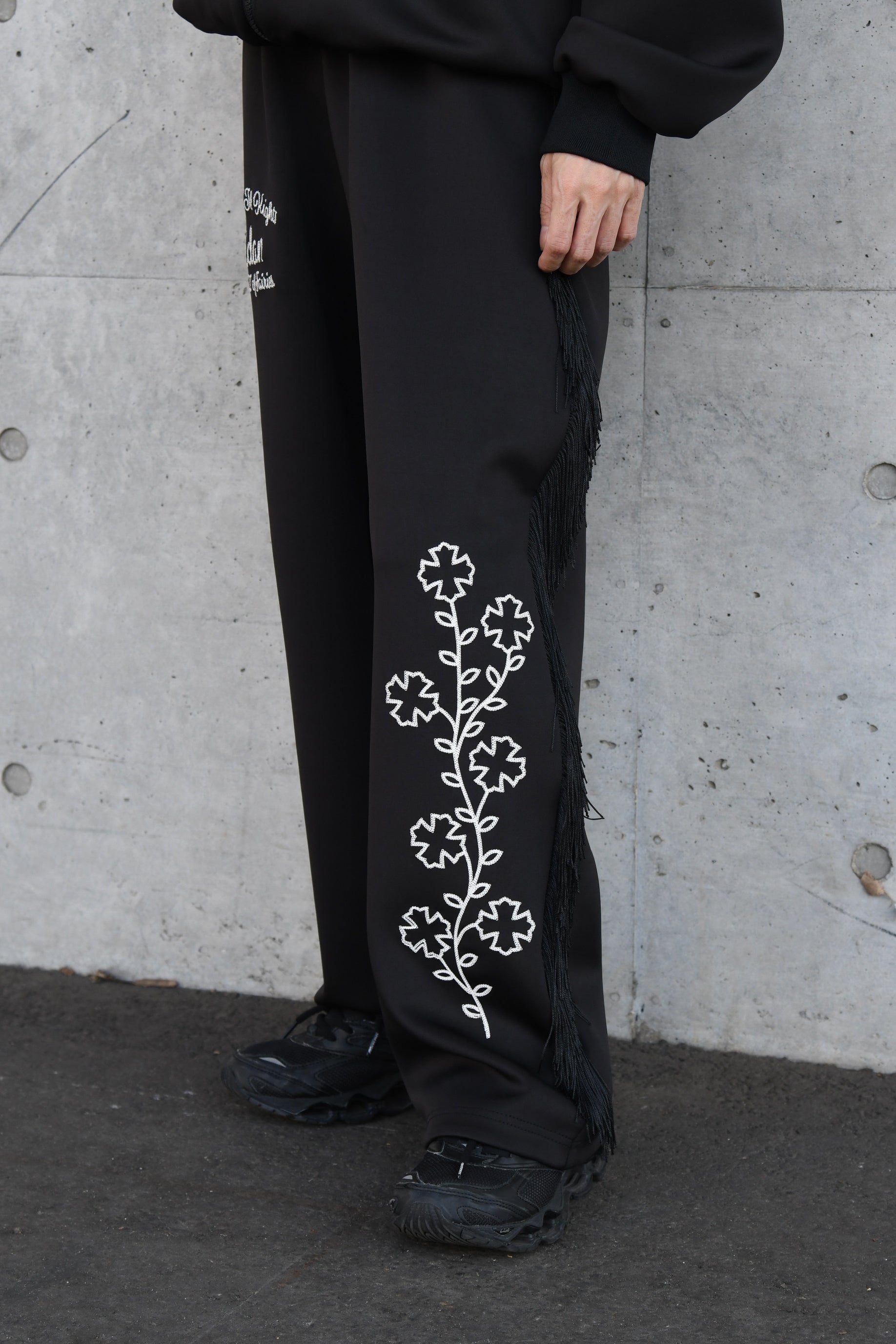 FRINGE TRACK PANTS