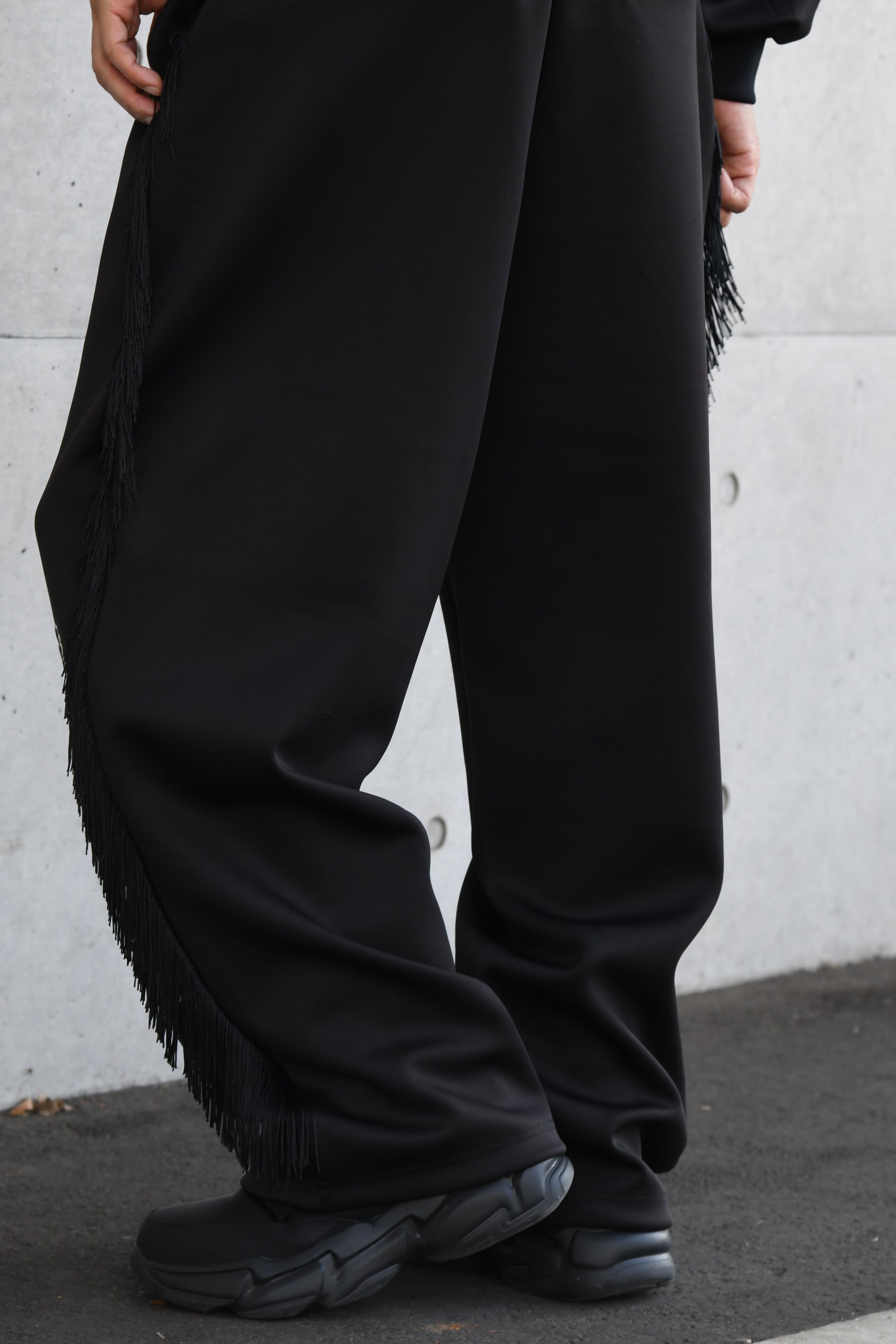 FRINGE TRACK PANTS
