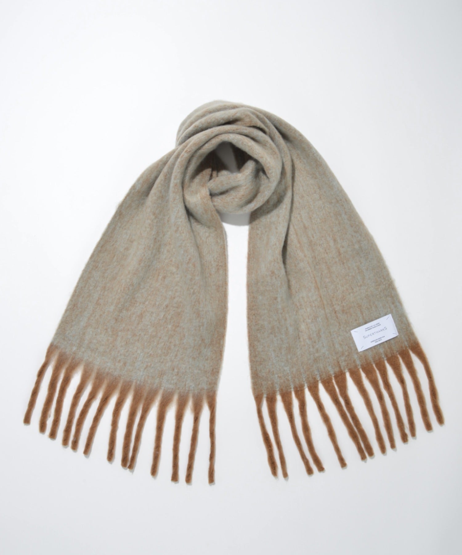 Big muffler (Two tone) - beige/brown