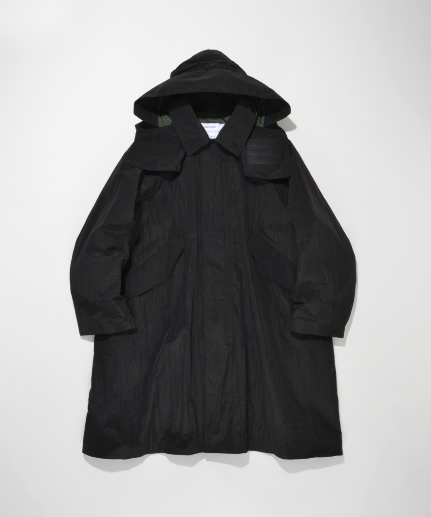 Soutien collar field coat - black